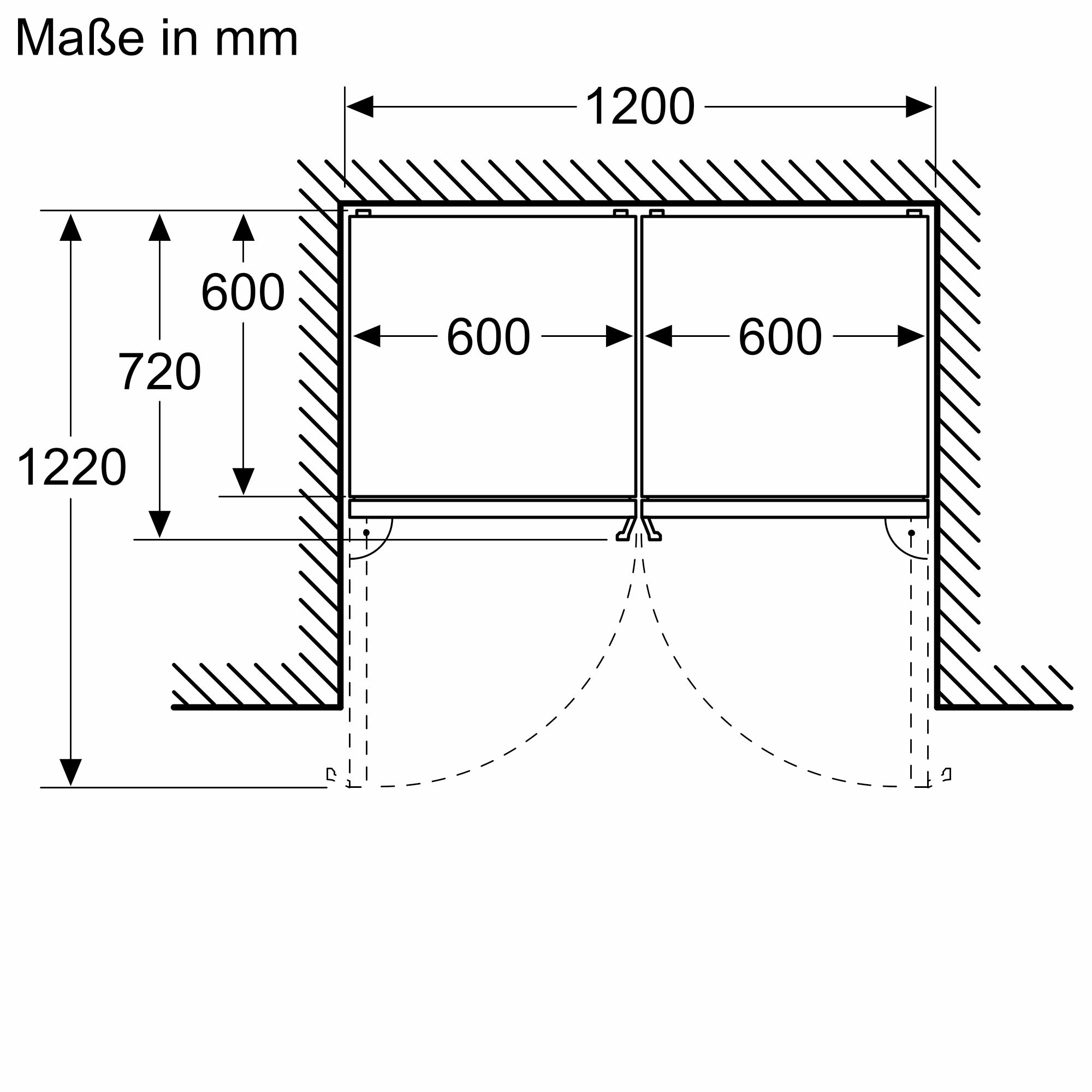 SIEMENS Kühl-/Gefrierkombination, KG39NAIAT, 203 cm hoch, 60 cm breit