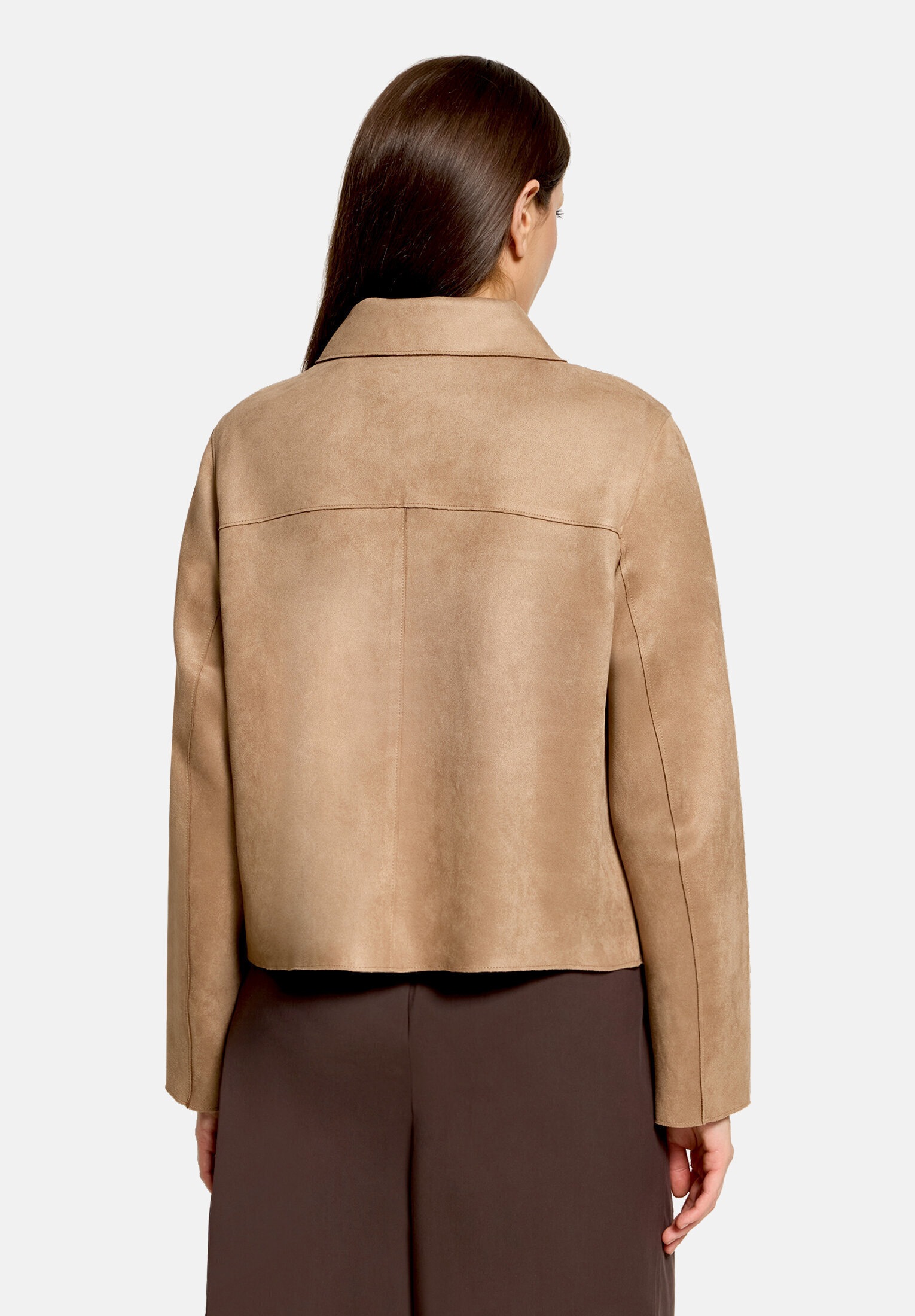 Cartoon Canvasjacke »Damen mit Eingrifftaschen«