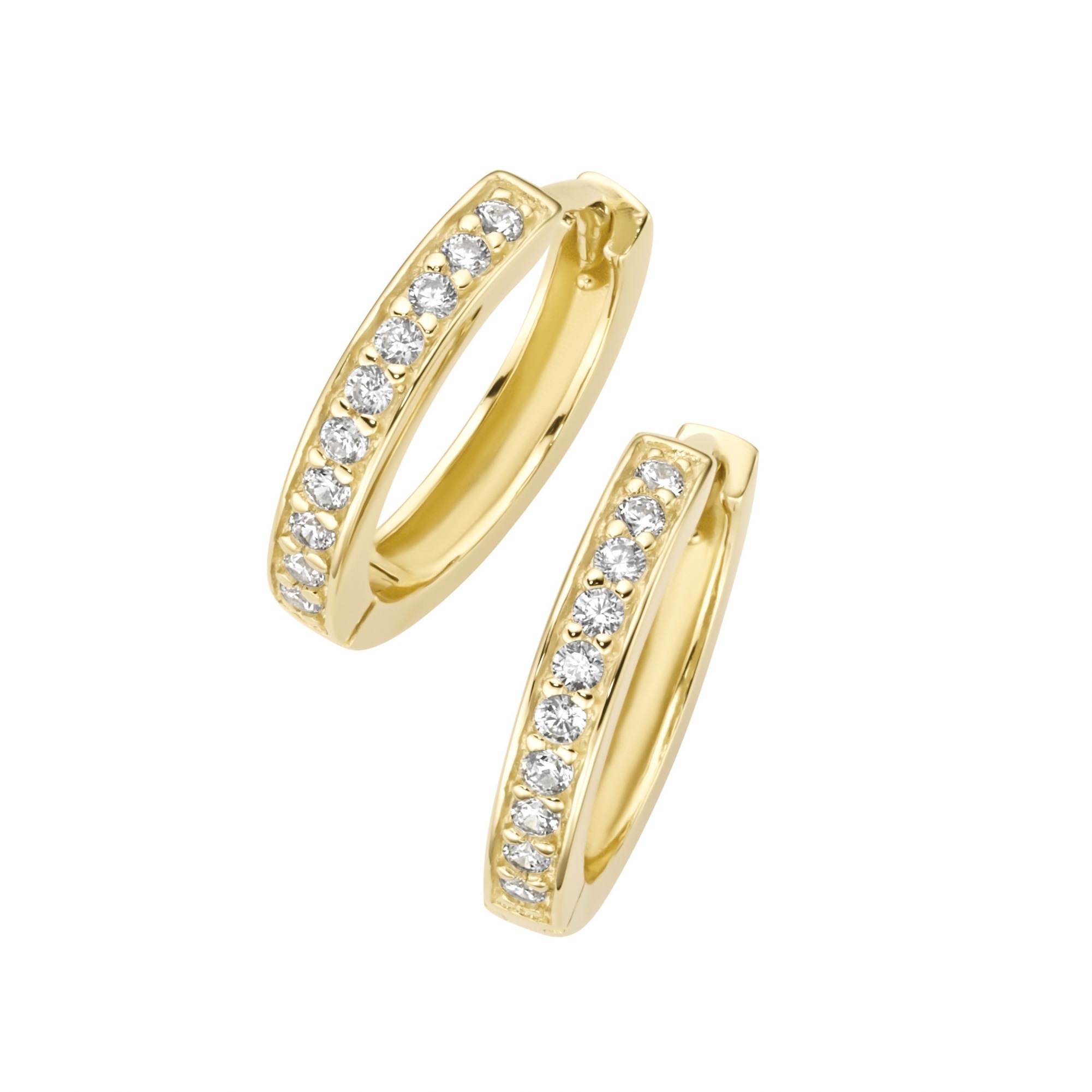 Smart Jewel Paar auskarai »mit Zirkonia Steinen Si...