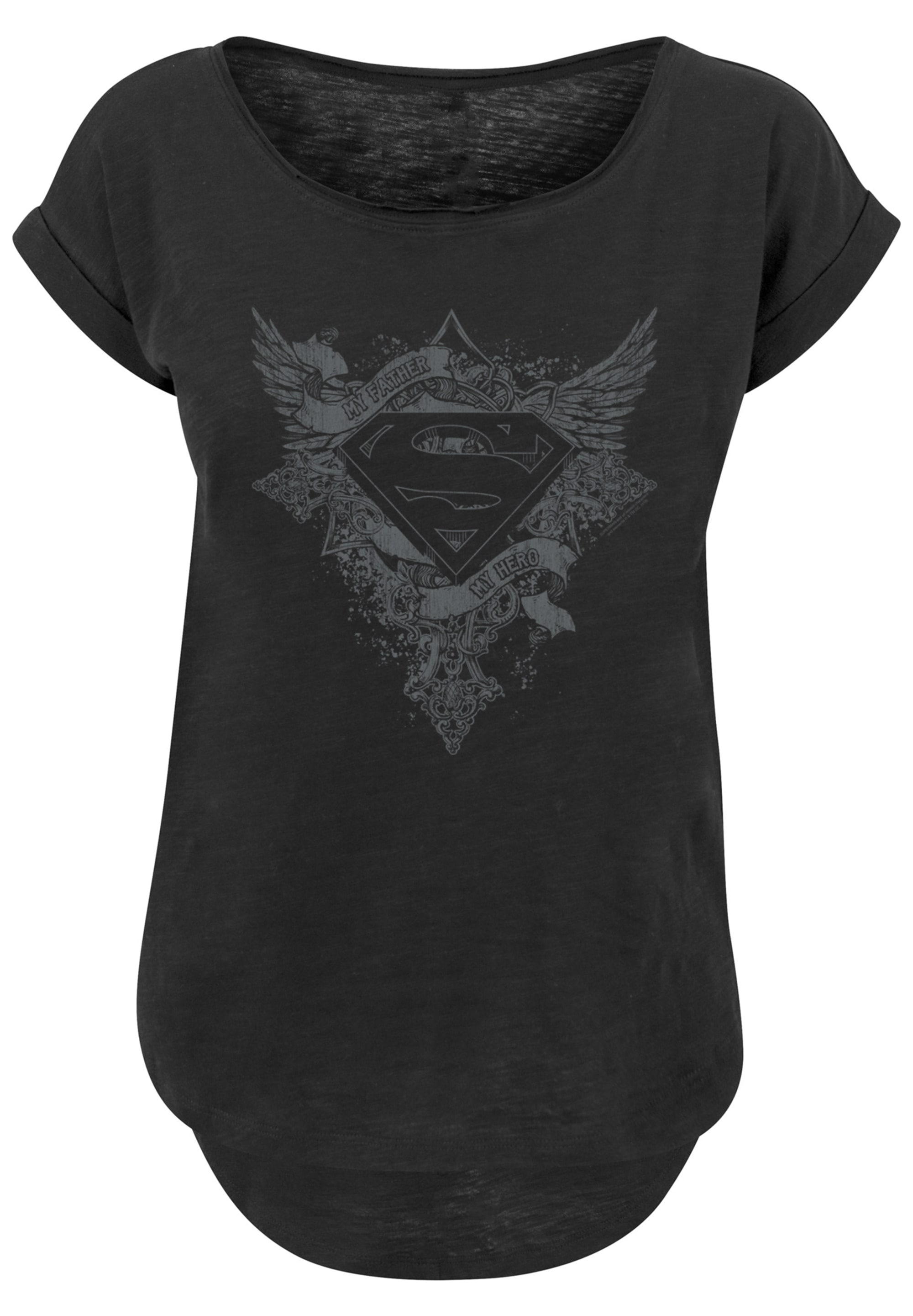 F4NT4STIC T-Shirt »DC Comics Superman My Father, My Hero«, Print