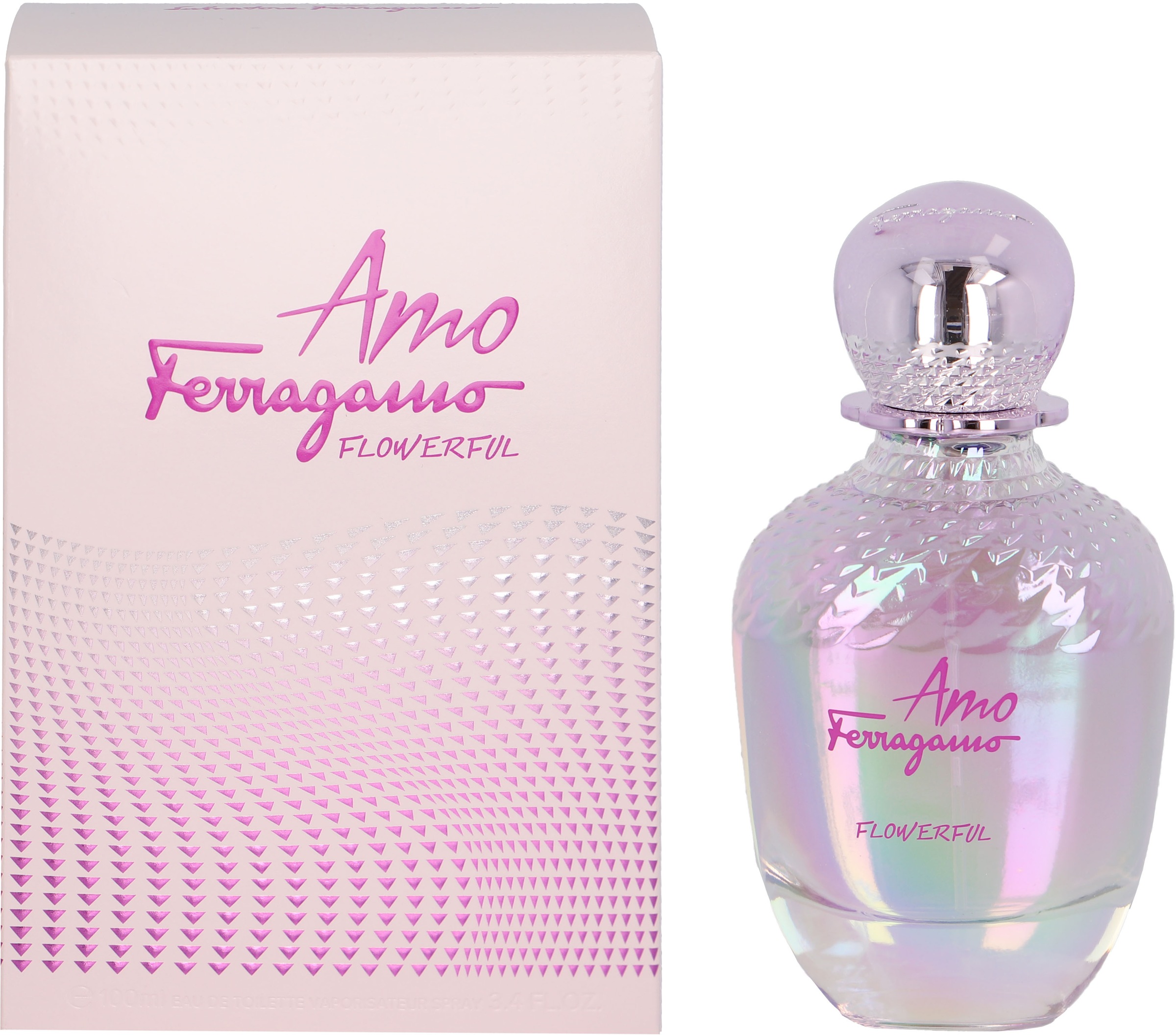 Salvatore Ferragamo Eau de Parfum »Amo Ferragamo Flowerful«, mit einer fruchtig-süßen Kopfnote