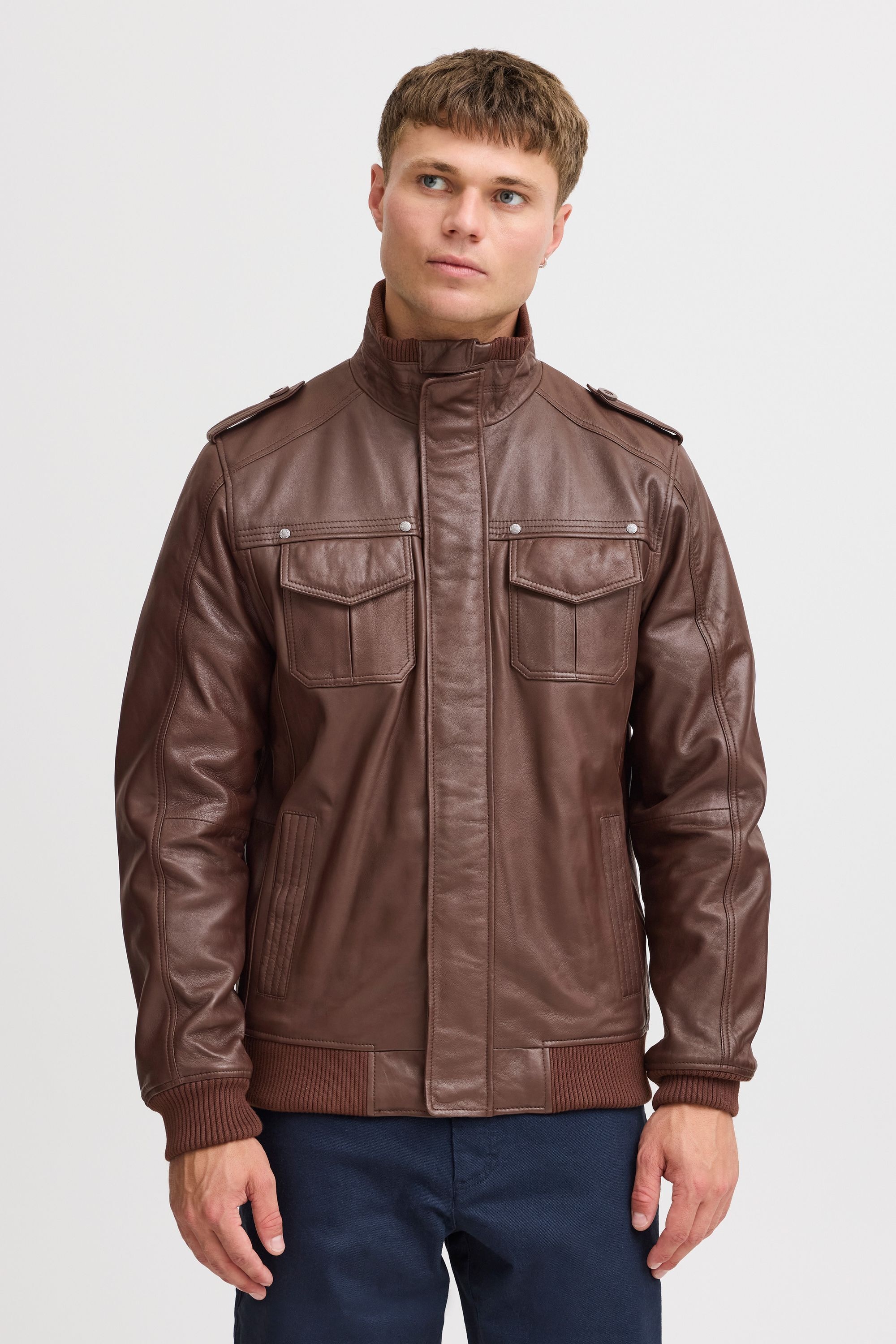 !Solid Lederjacke »Lederjacke SDCamash«