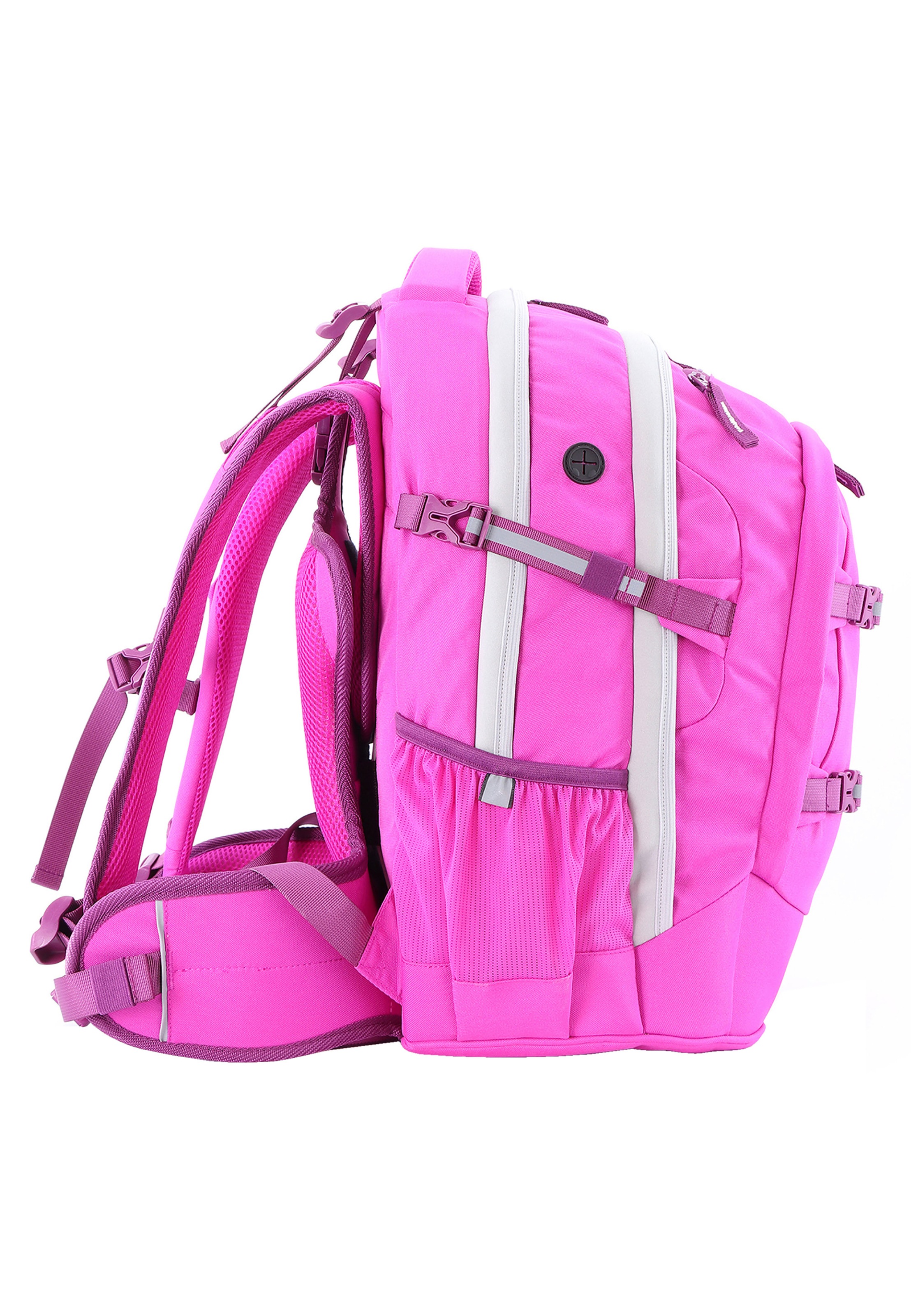 Schulrucksack 2BE, Kinder, Gr. B/H/T: 23cm, pink, Kunstfaser, Rucksäcke Schulrucksack, mit reflektierenden Elementen 3