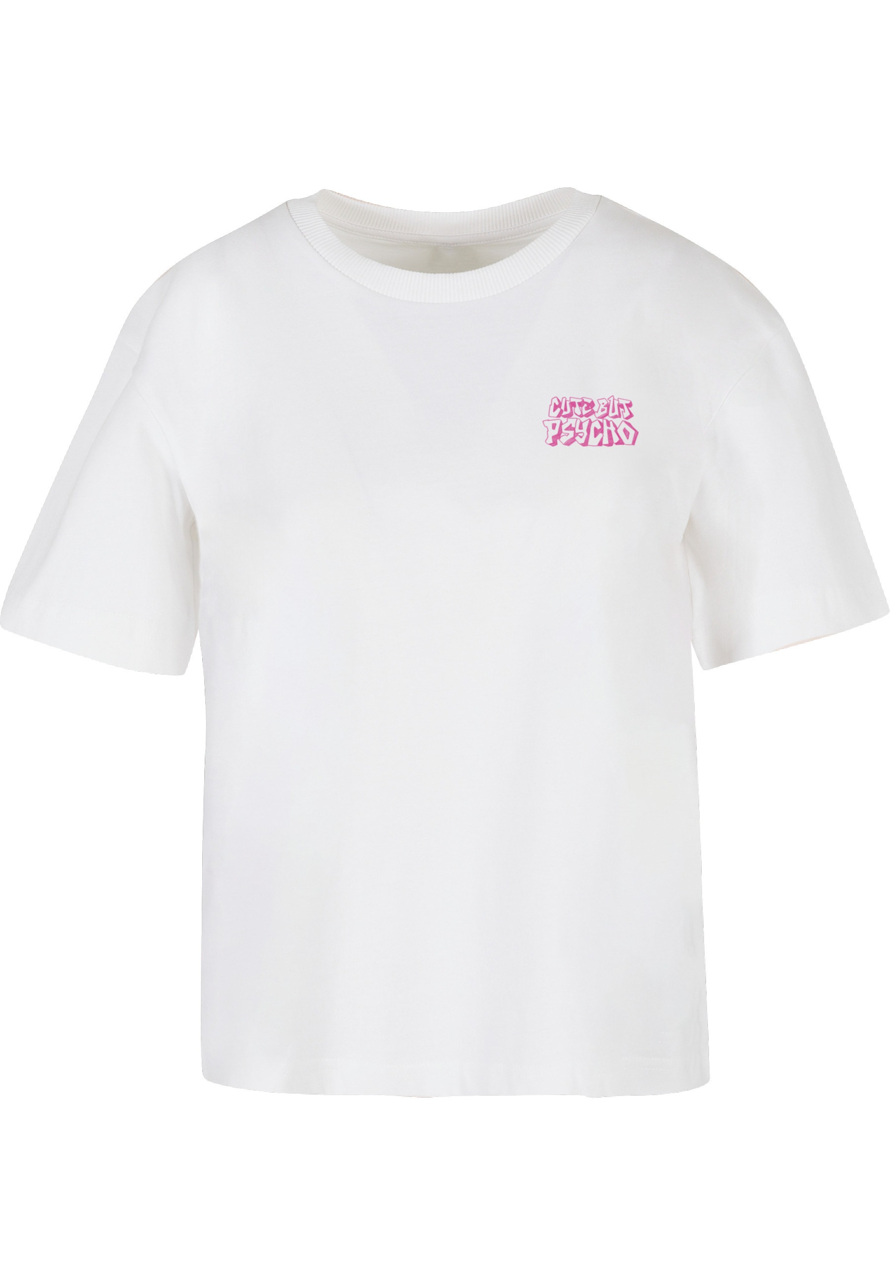 Miss Tee T-Shirt "Miss Tee Damen Cute But Psycho Tee" 1 Stk. günstig online kaufen