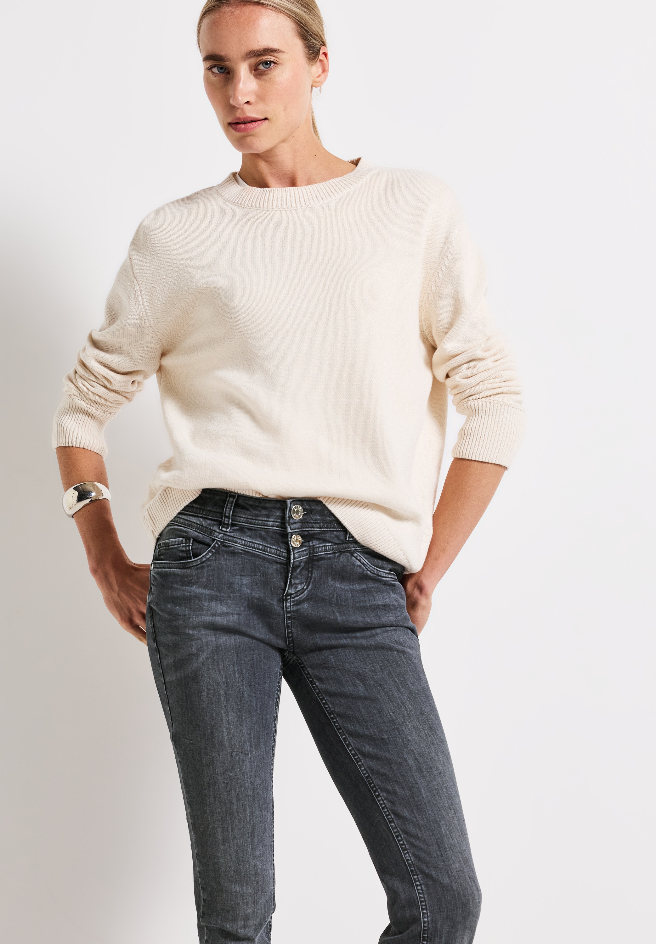 STREET ONE Regular-fit-Jeans »Style Jane«, im Five-Pocket Style
