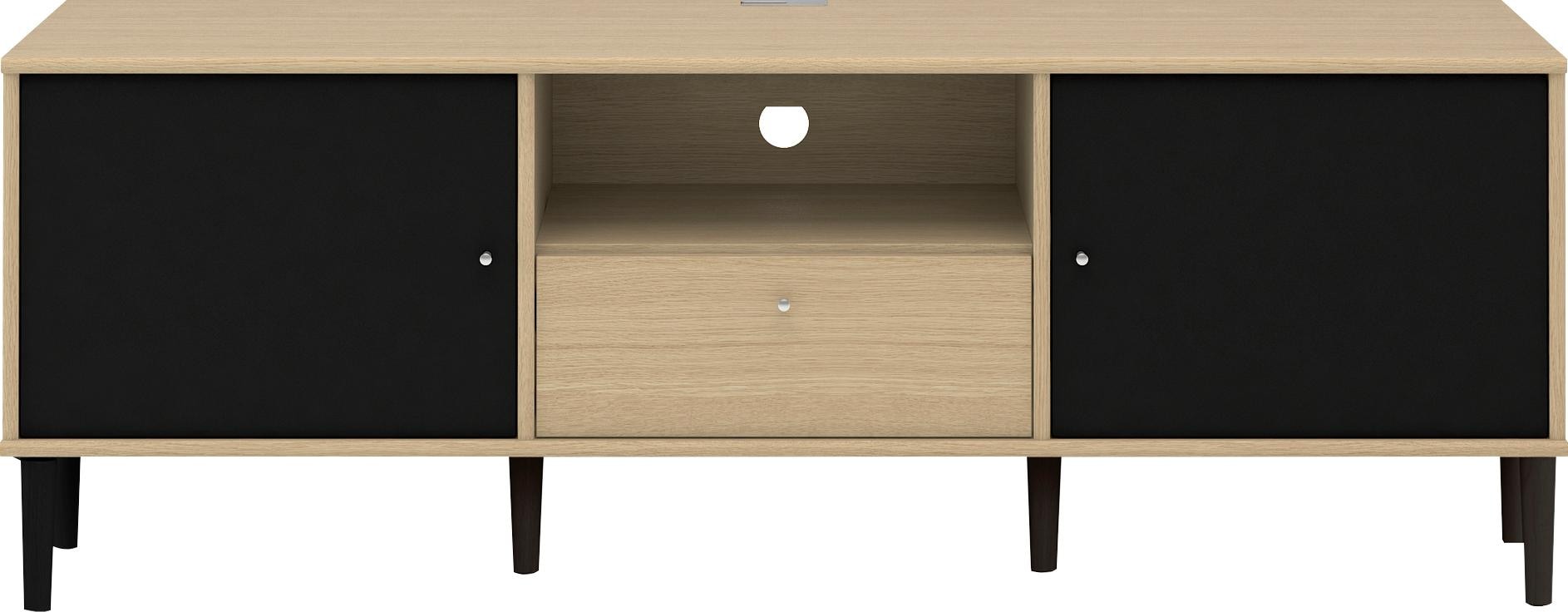 Hammel Furniture Möbelfuß »Mistral Bein, Stützfuß«, (6 stk.), Holz, in mehreren Farben, Höche: 14 cm