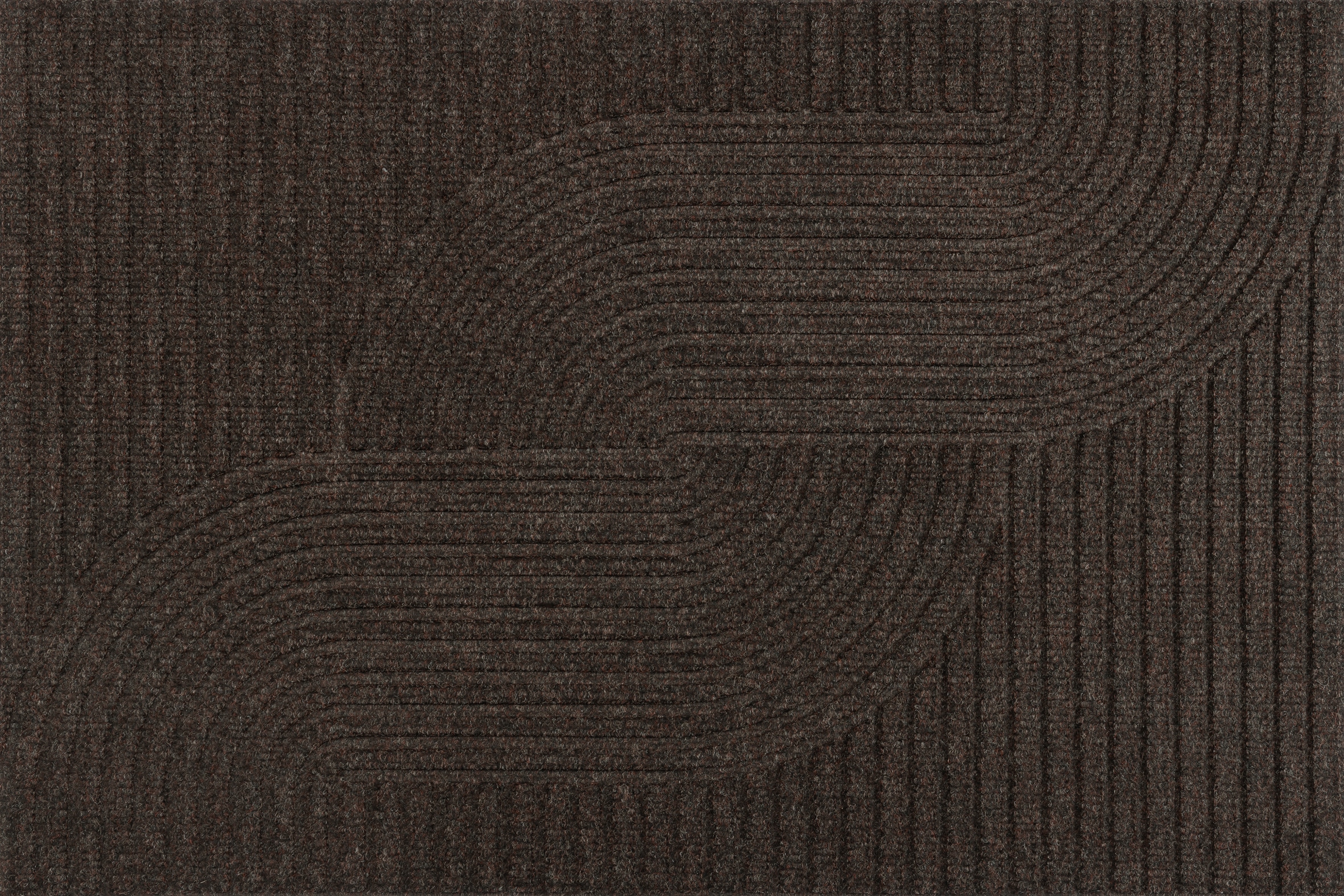 wash+dry by Kleen-Tex Fußmatte "Loop dark brown" rechteckig 8 mm Höhe