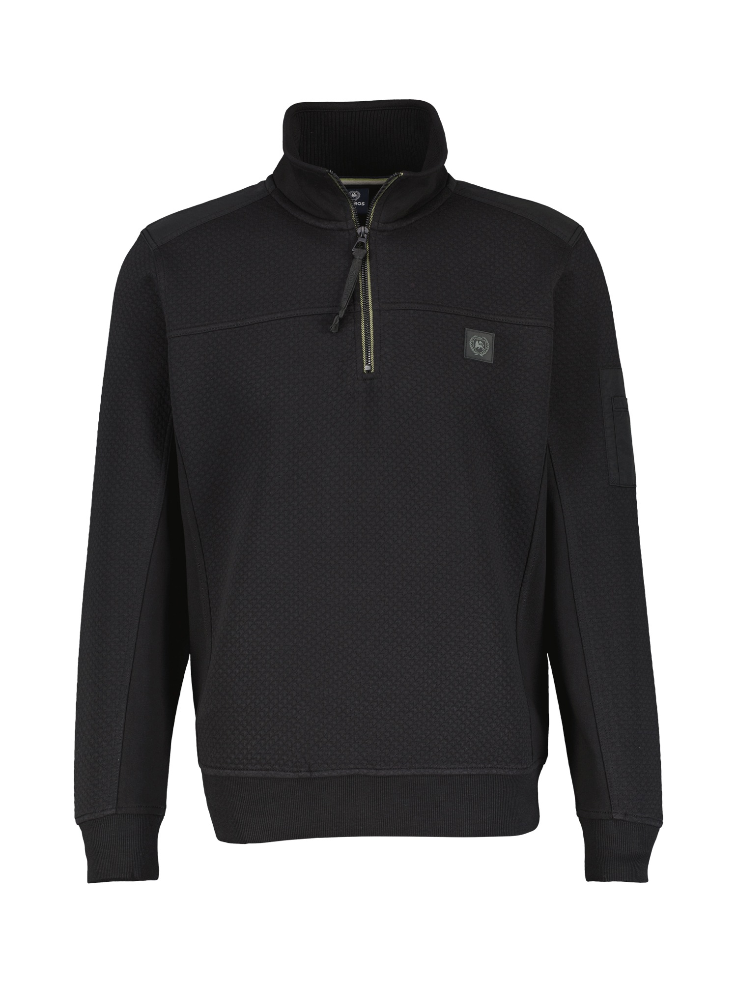 LERROS Sweatshirt "LERROS Pullover mit Troyerkragen" günstig online kaufen
