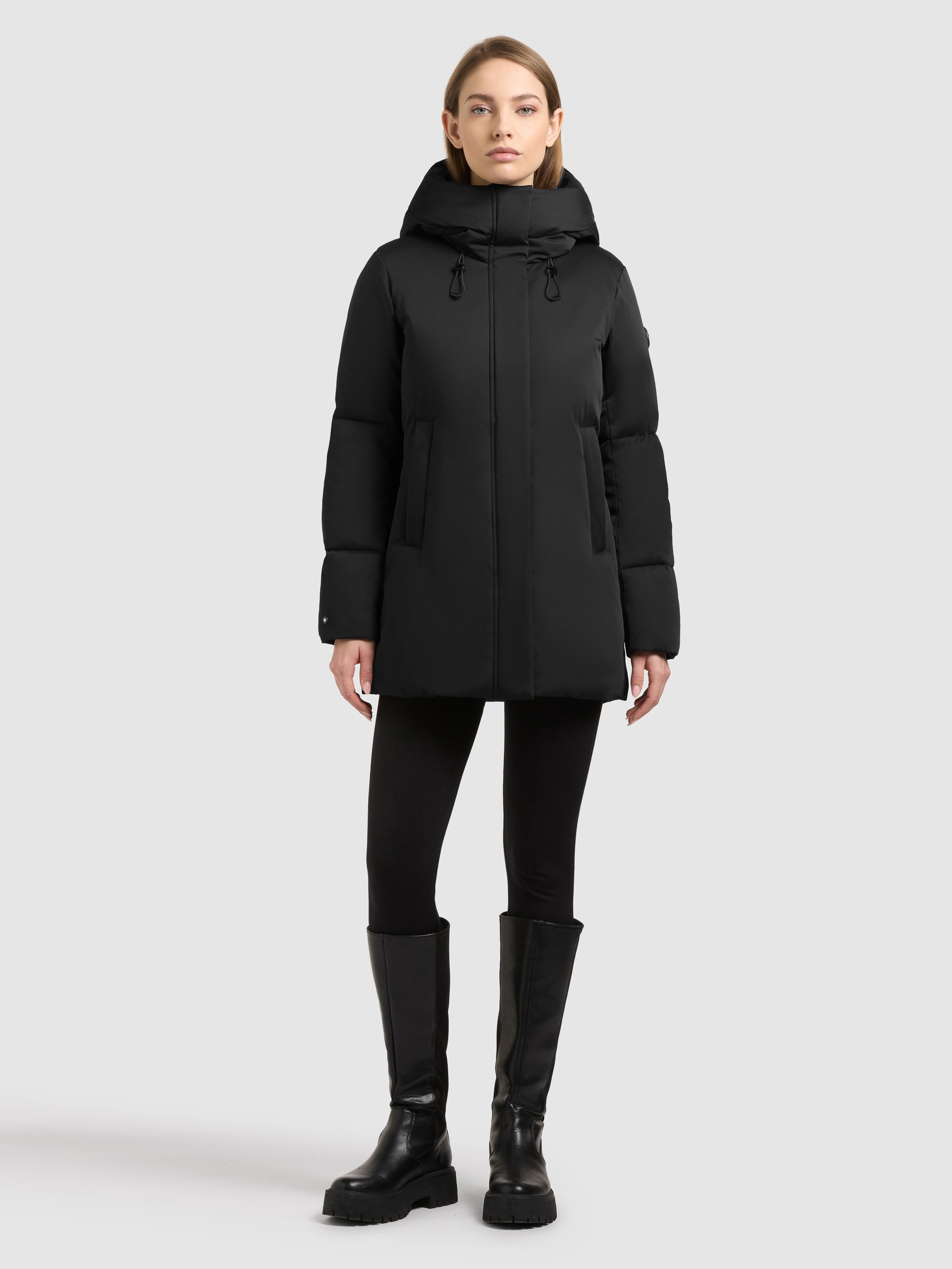 khujo Winterjacke "ALLAP2" mit Kapuze