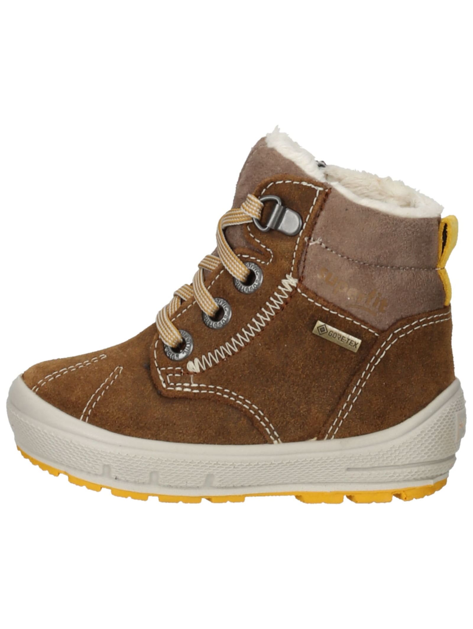 Superfit Schnürstiefelette »Superfit Stiefelette Veloursleder/Textil«