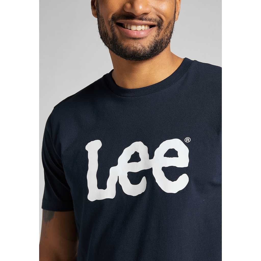 Lee® T-Shirt »Wobbly LOGO TEE«