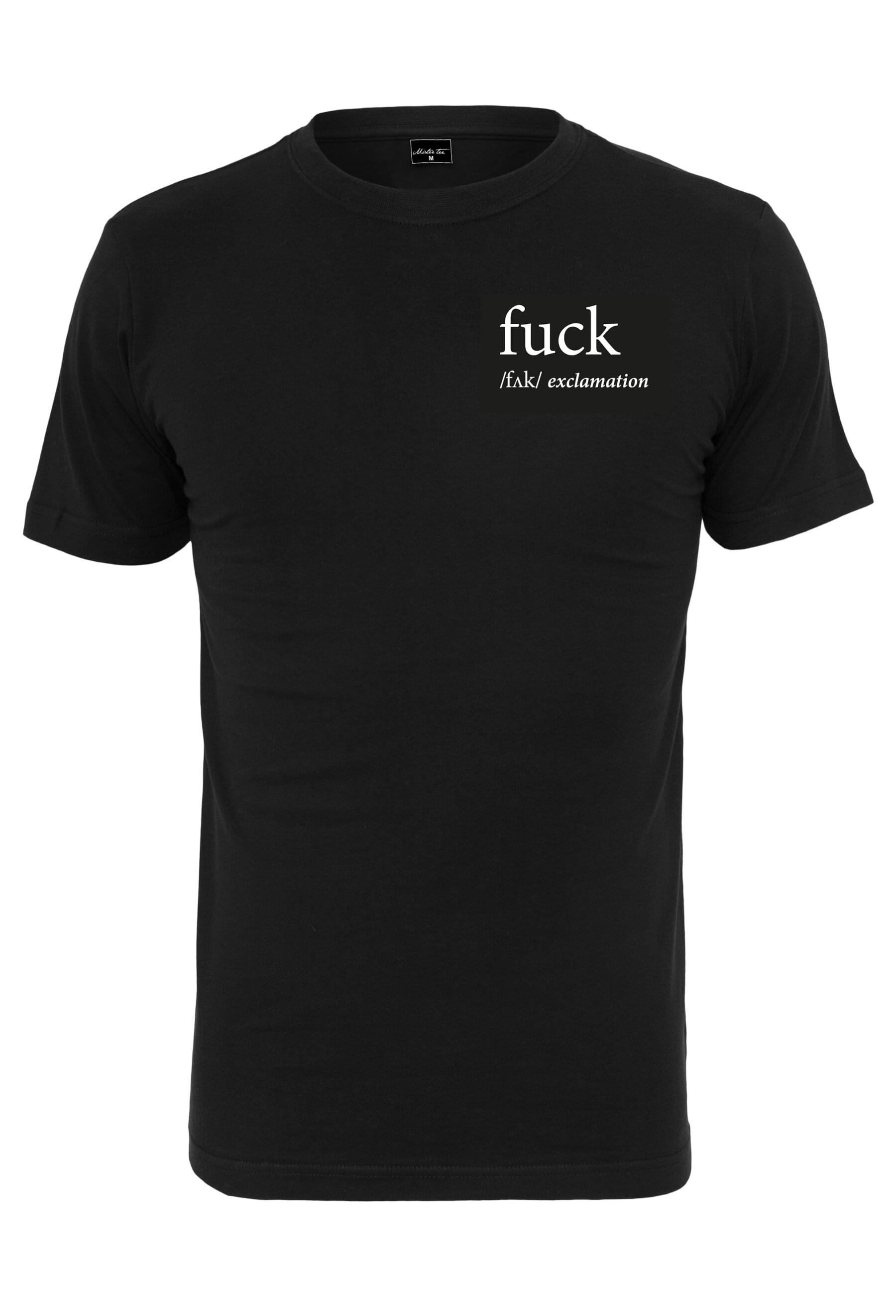 MisterTee T-Shirt "MisterTee Herren FCK Tee" 1 Stk. tlg. günstig online kaufen