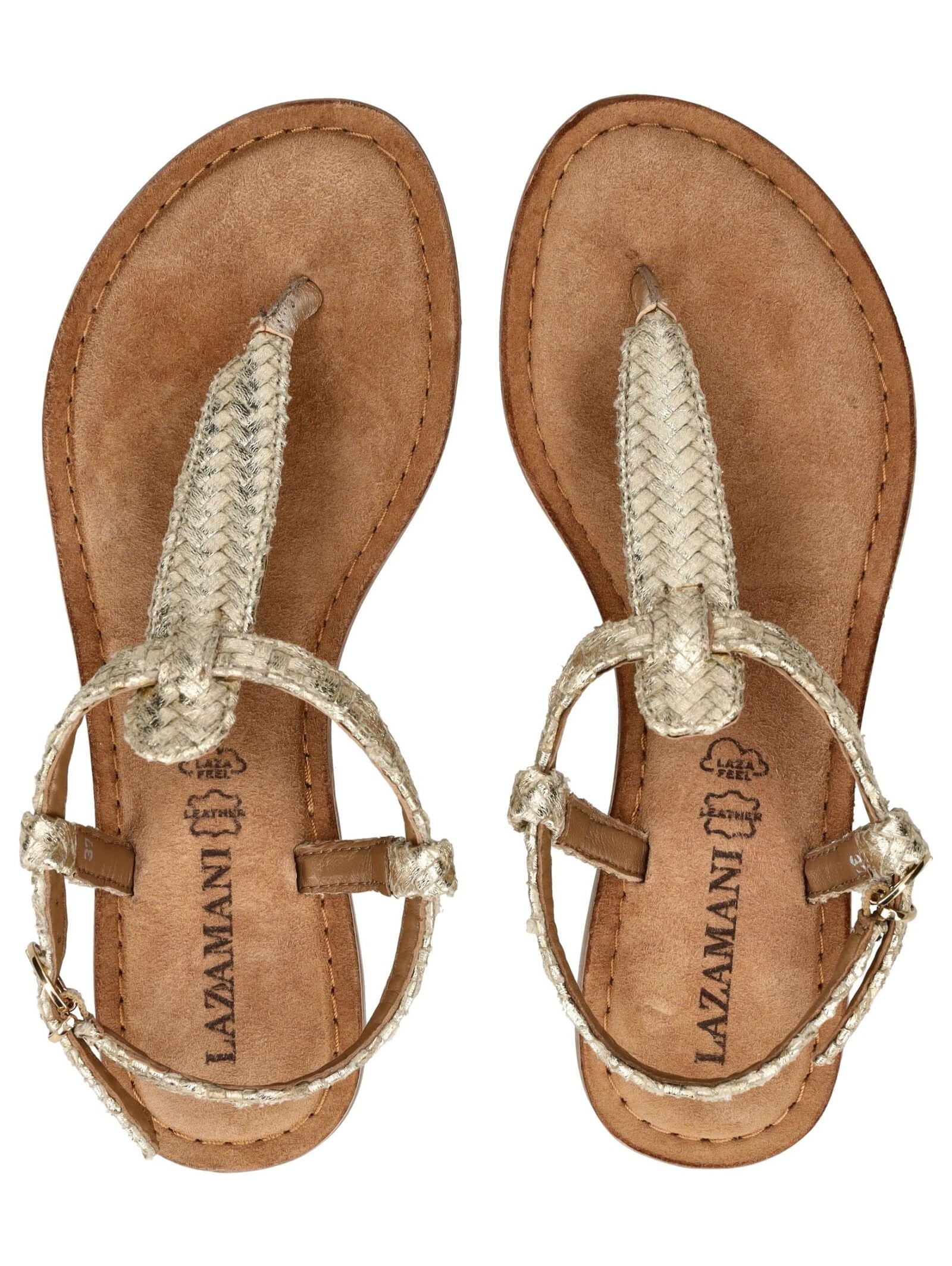 Lazamani Zehentrenner »Lazamani Sandalen Leder«