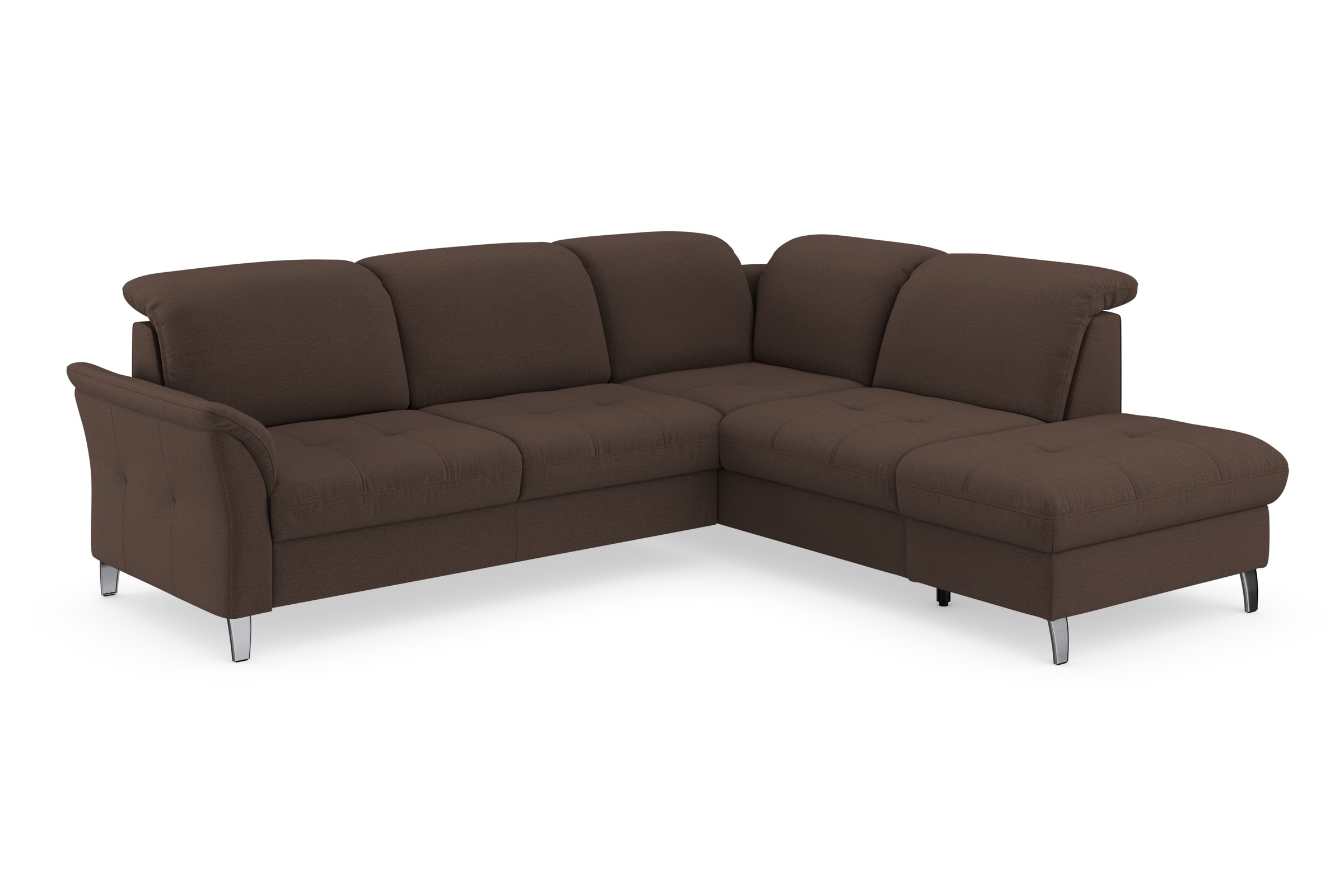 sit&more Ecksofa »Maggiore L-Form«, wahlweise mit Kopfteilverstellung, Bettfunktion und Stauraum