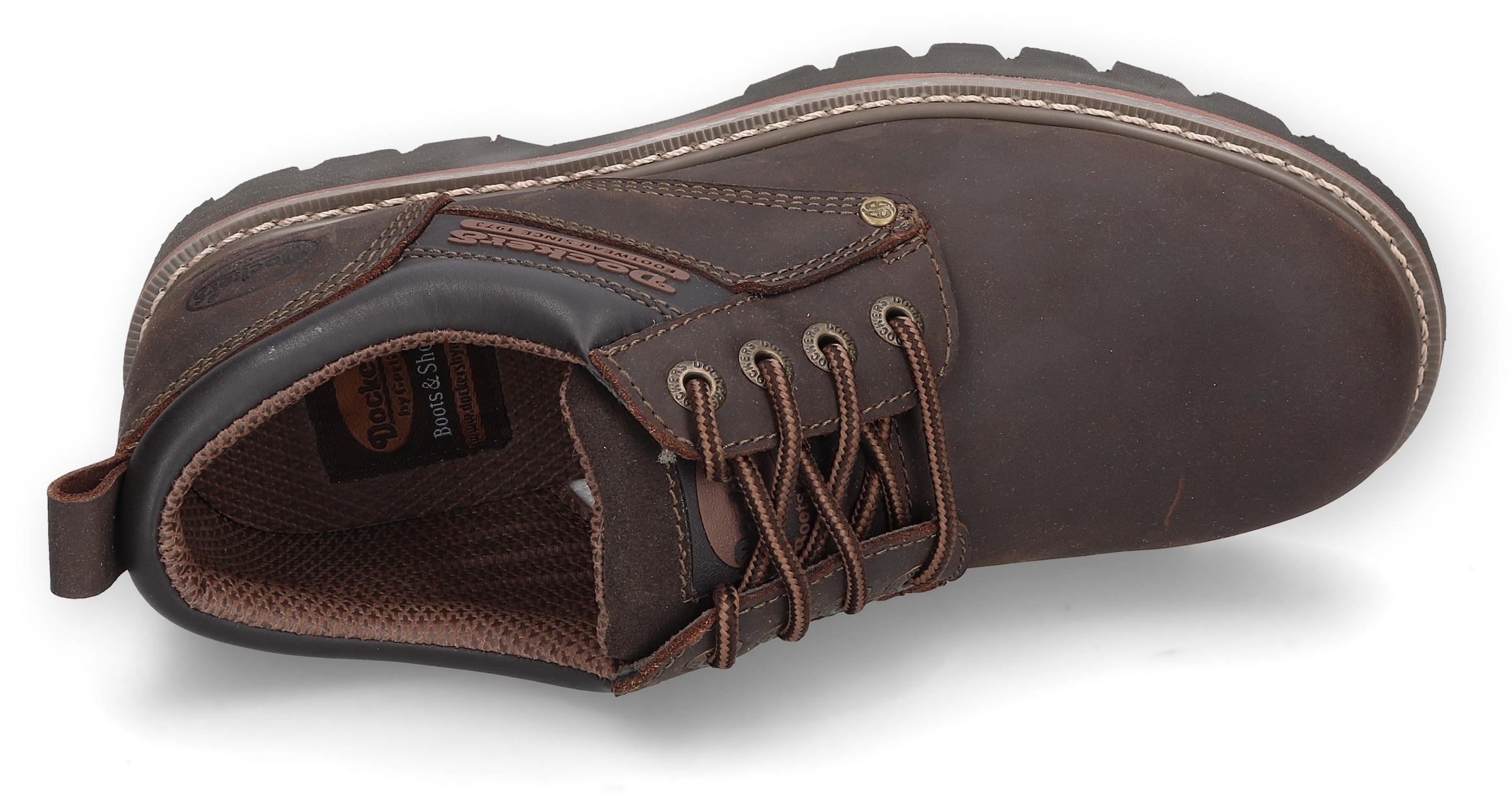 Dockers by Gerli Schnürschuh, Trekkingschuh, Trachtenschuh mit Profilsohle
