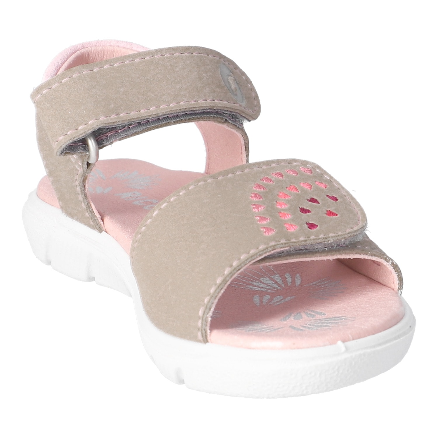 Ricosta Sandale »Sarah«  Sommerschuh mit Stickerei, Größenschablone zum Download