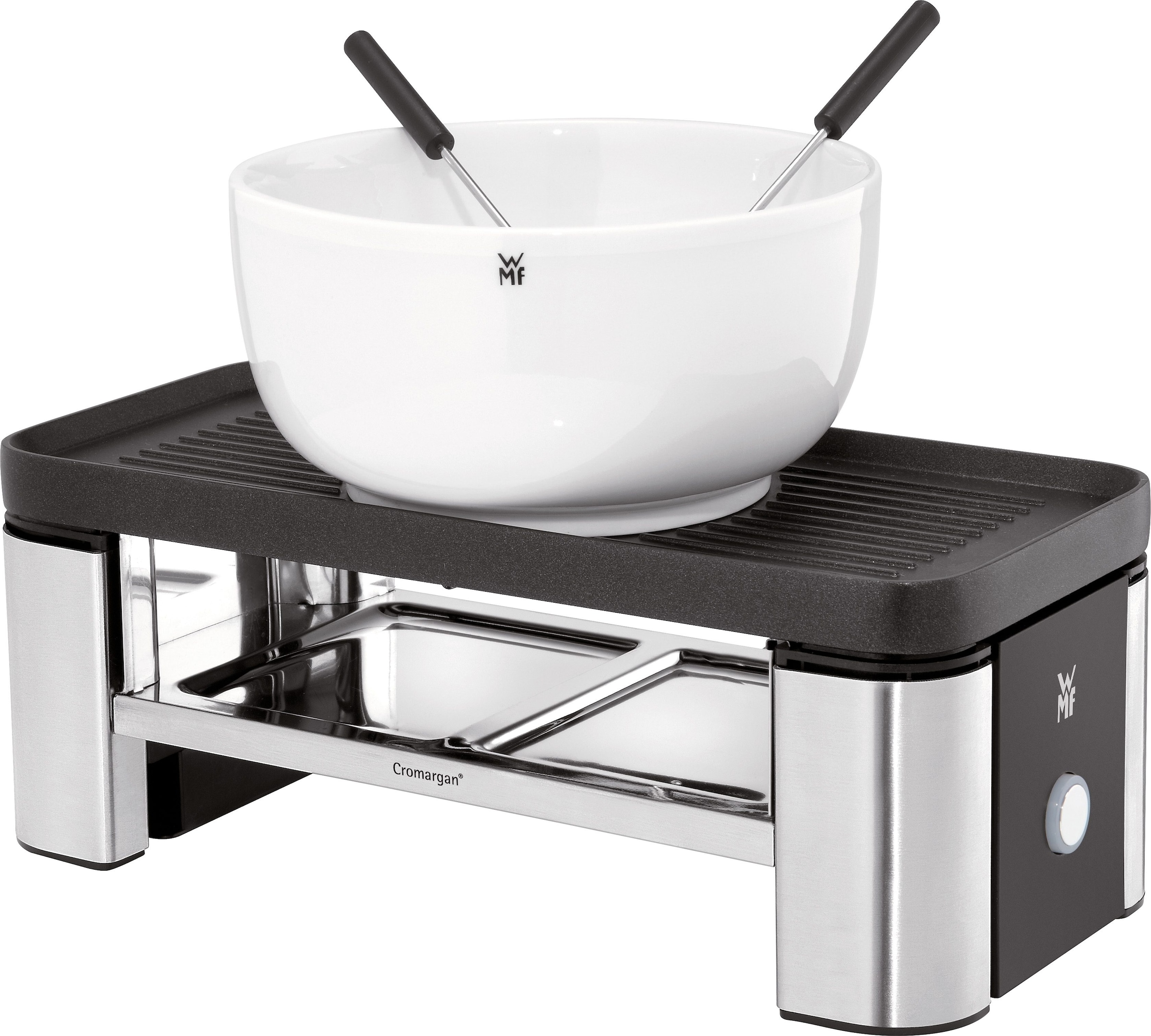 WMF Raclette und Fondue-Set »KÜCHENminis® für Zwei«, 3 St. Raclettepfännchen, 370 W