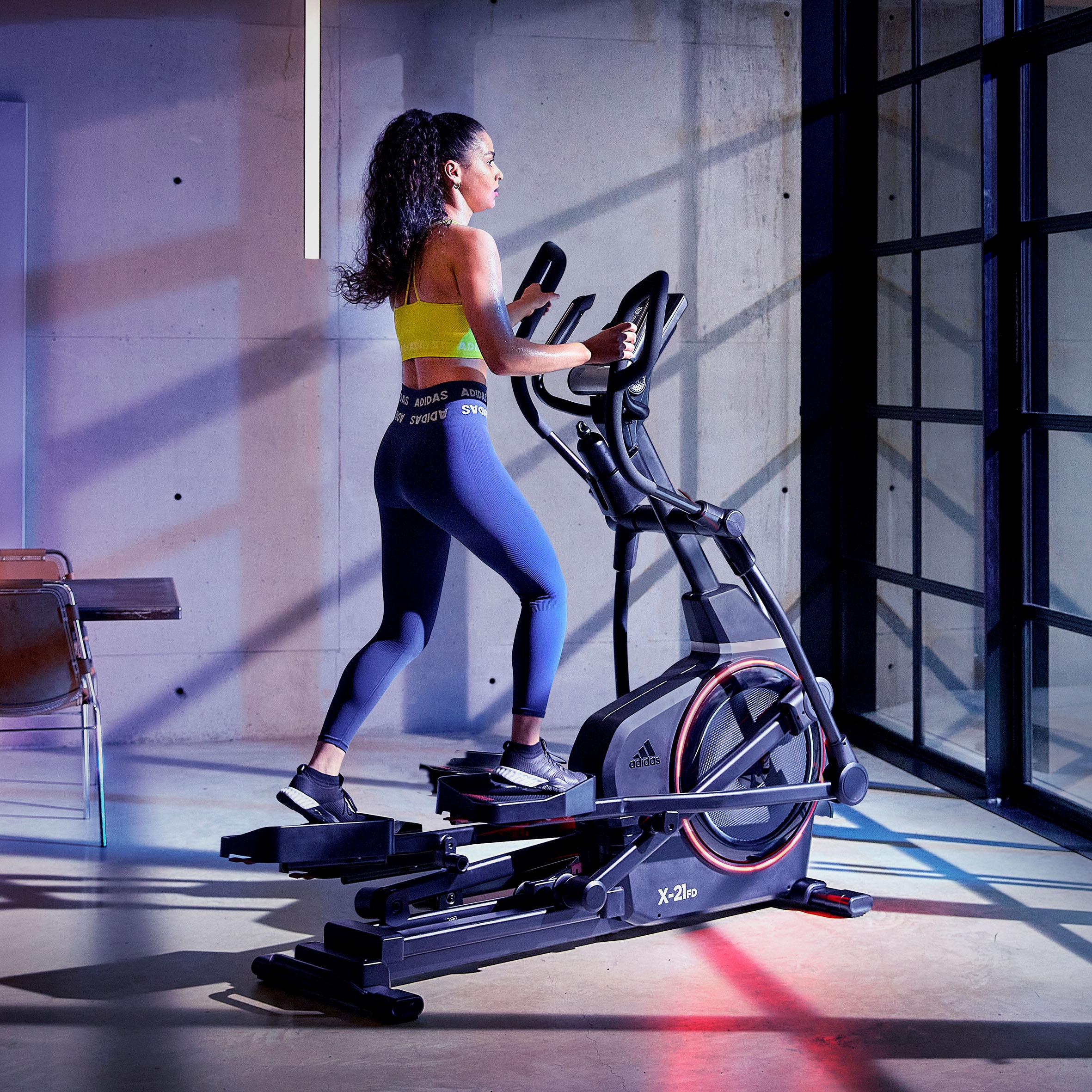 adidas Performance Ellipsentrainer-Ergometer »X-21FD«, (mit Höhen-Niveau-Regulierung)