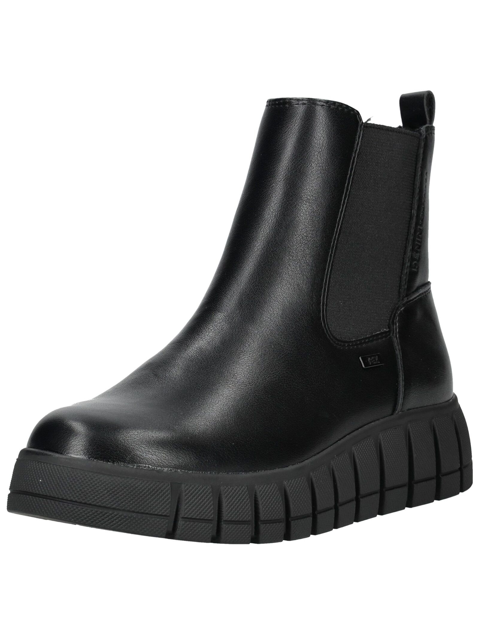 TOM TAILOR Stiefelette "Tom Tailor Stiefelette Lederimitat/Textil" günstig online kaufen