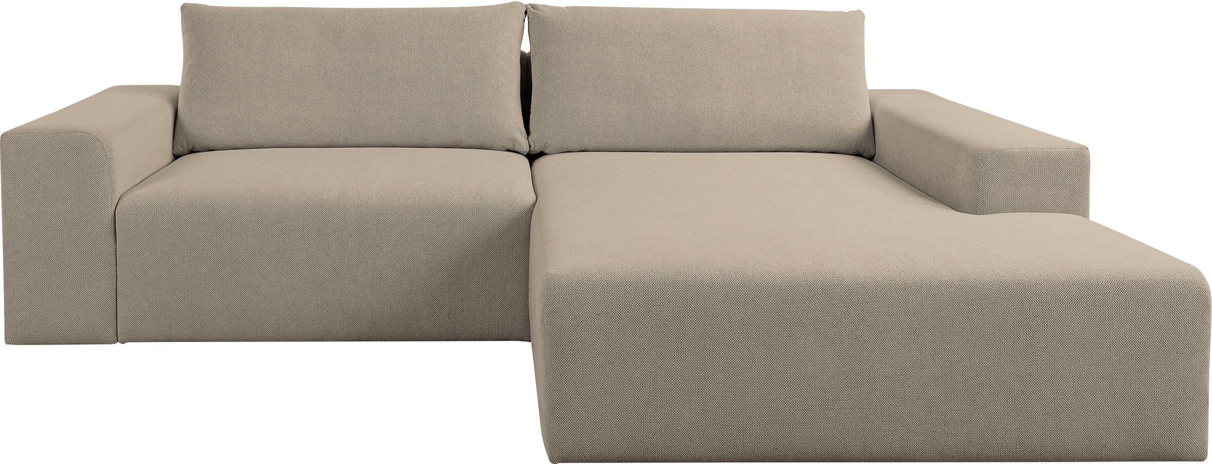 WERK2 Ecksofa "Rio, elegant & bequem, Breite 262 cm, L-Form" Puristisches D günstig online kaufen