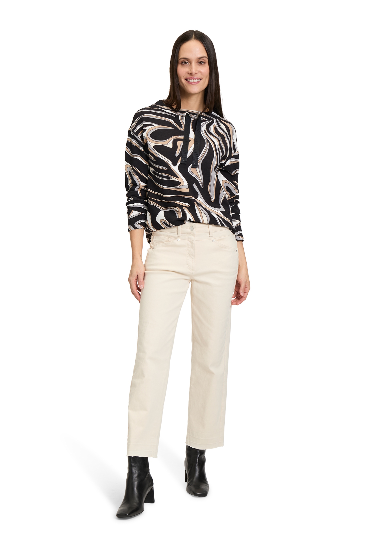Betty Barclay Sweatshirt »Betty Barclay Damen Sweatshirt mit hohem Kragen«, Struktur
