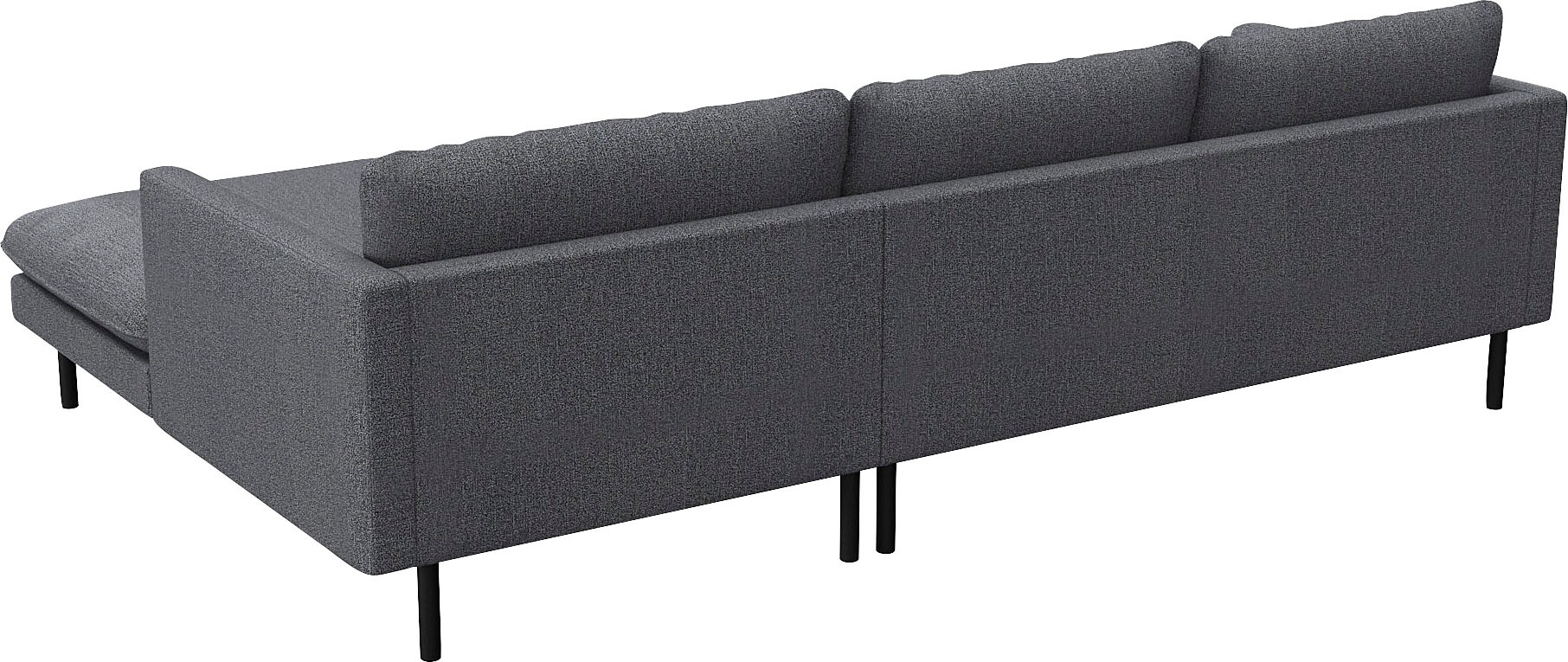 FLEXLUX Ecksofa »Bolzano, elegant und bequem, L-Form«, Sitzaufbau mit Kaltschaum & Stahl-Wellen, loose Sitz -& Rückenkissen