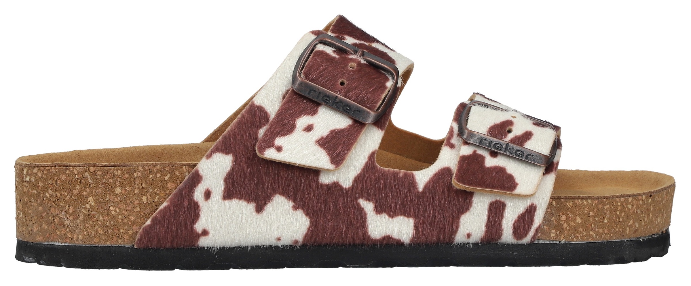 Rieker Pantolette Sommerschuh, Strandschuh, Hausschuh mit verstellbaren Sch günstig online kaufen