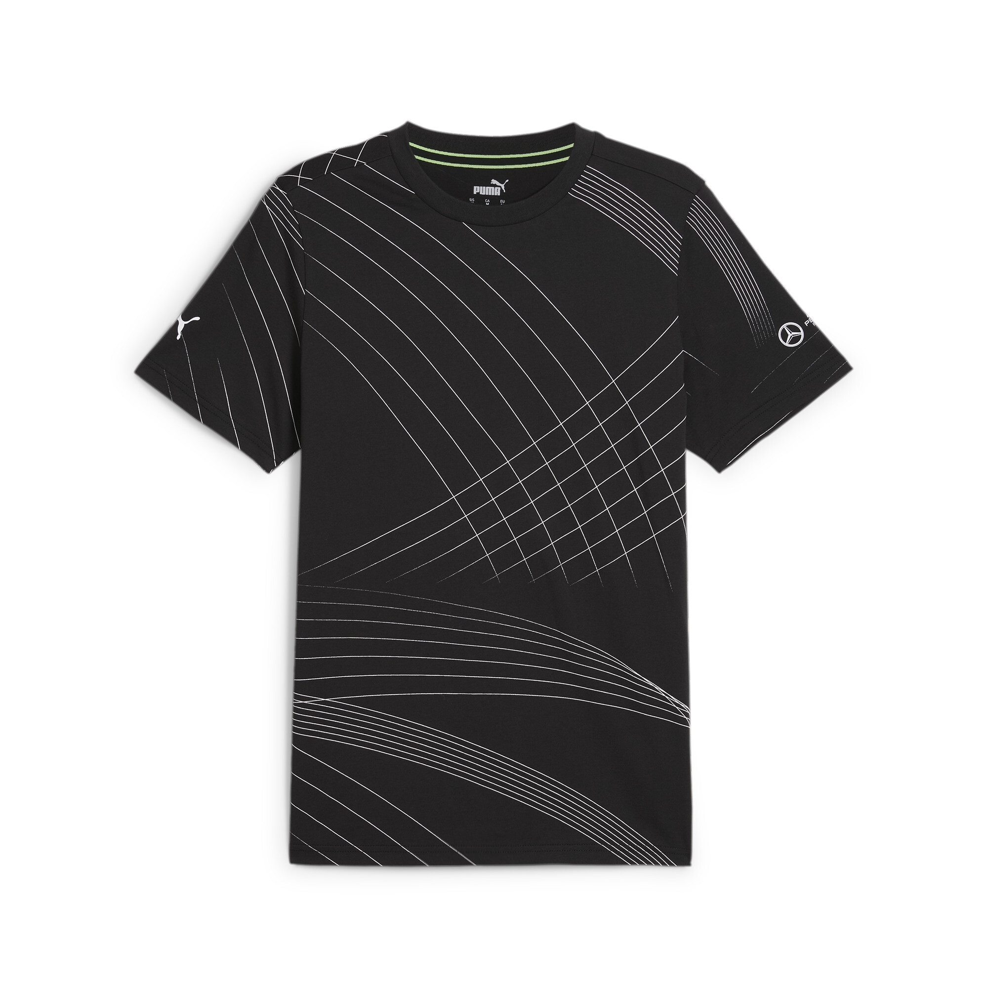 PUMA T-Shirt »Mercedes-AMG Petronas Motorsport AOP Logo-T-Shirt Herren«
