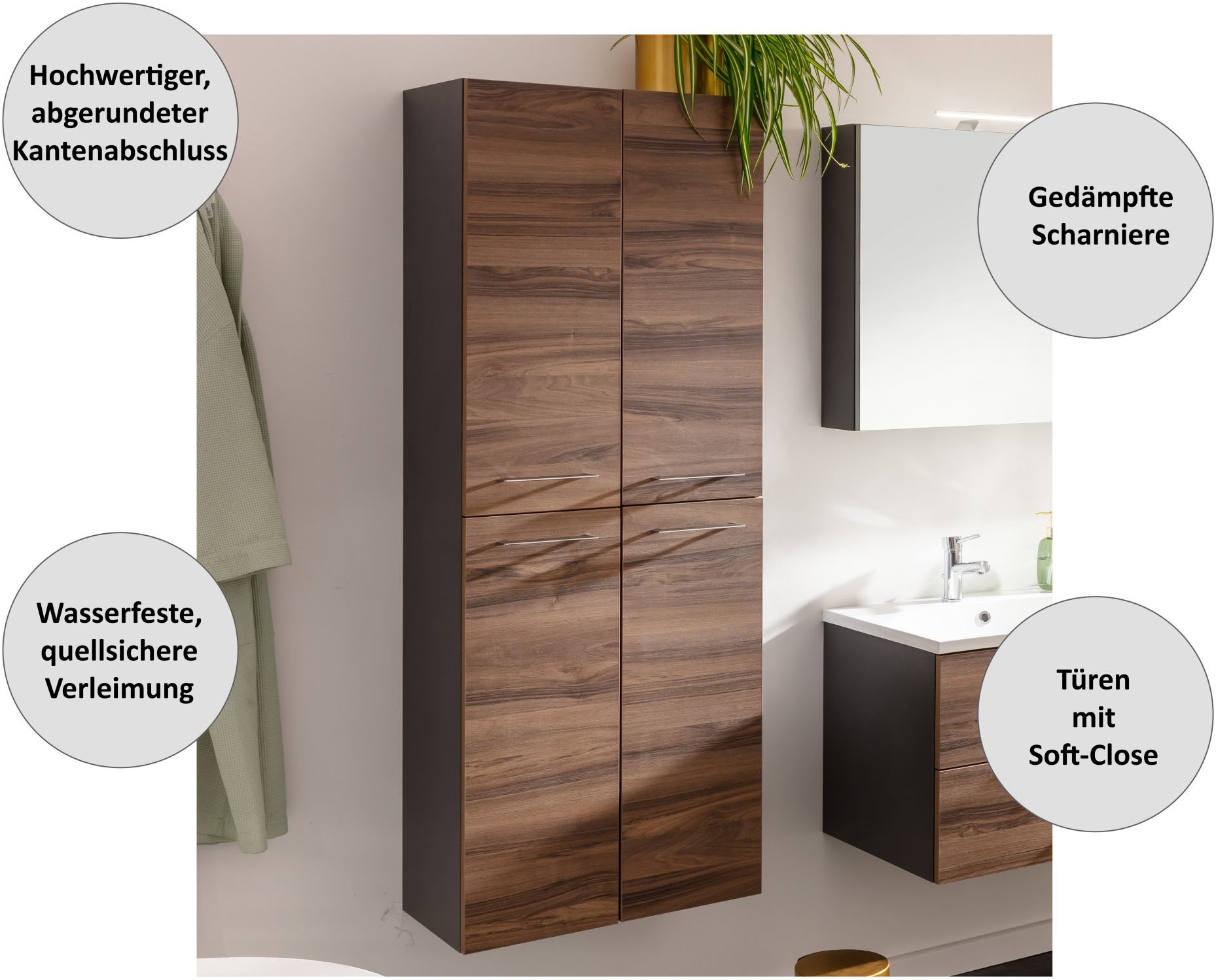 FACKELMANN Hochschrank