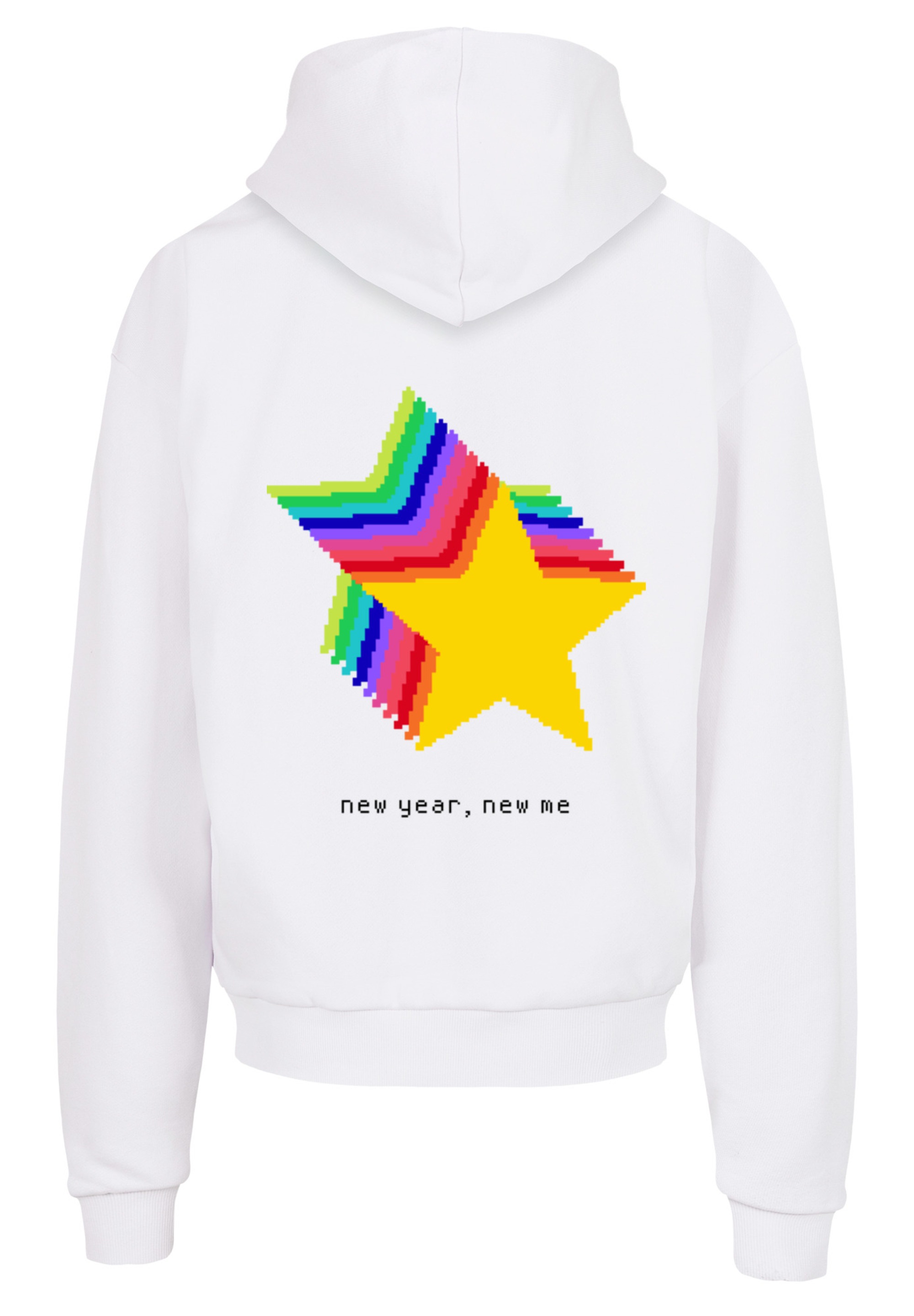 F4NT4STIC Kapuzenpullover »SIlvester Party Happy People Only«, Print
