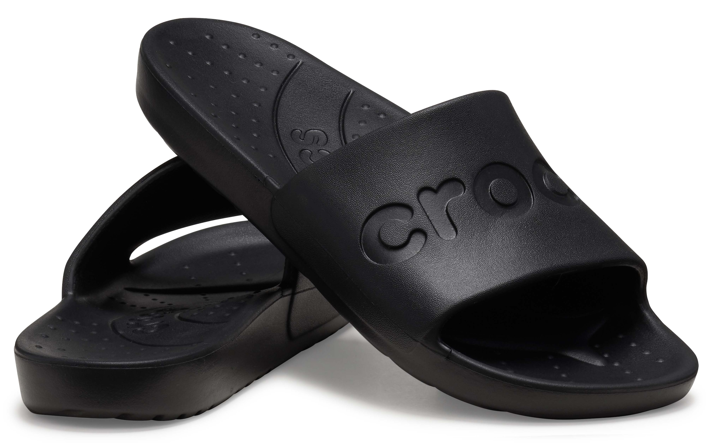Crocs Pantolette "Crocs Slide", Badeschuh, Schlappen, Strandschuh mit bequemem Fußbett