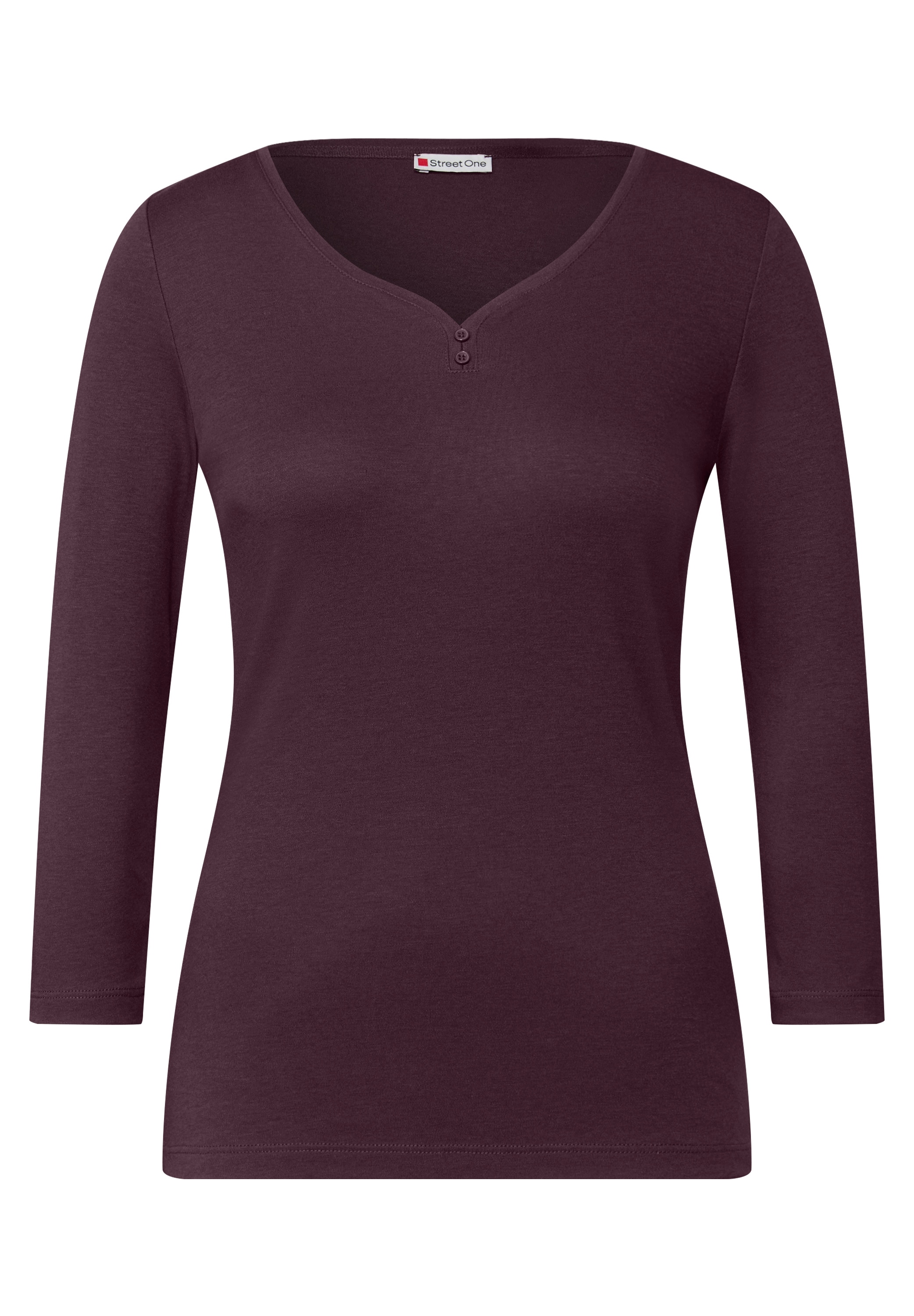 STREET ONE 3/4-Arm-Shirt, mit 3/4 Ärmeln