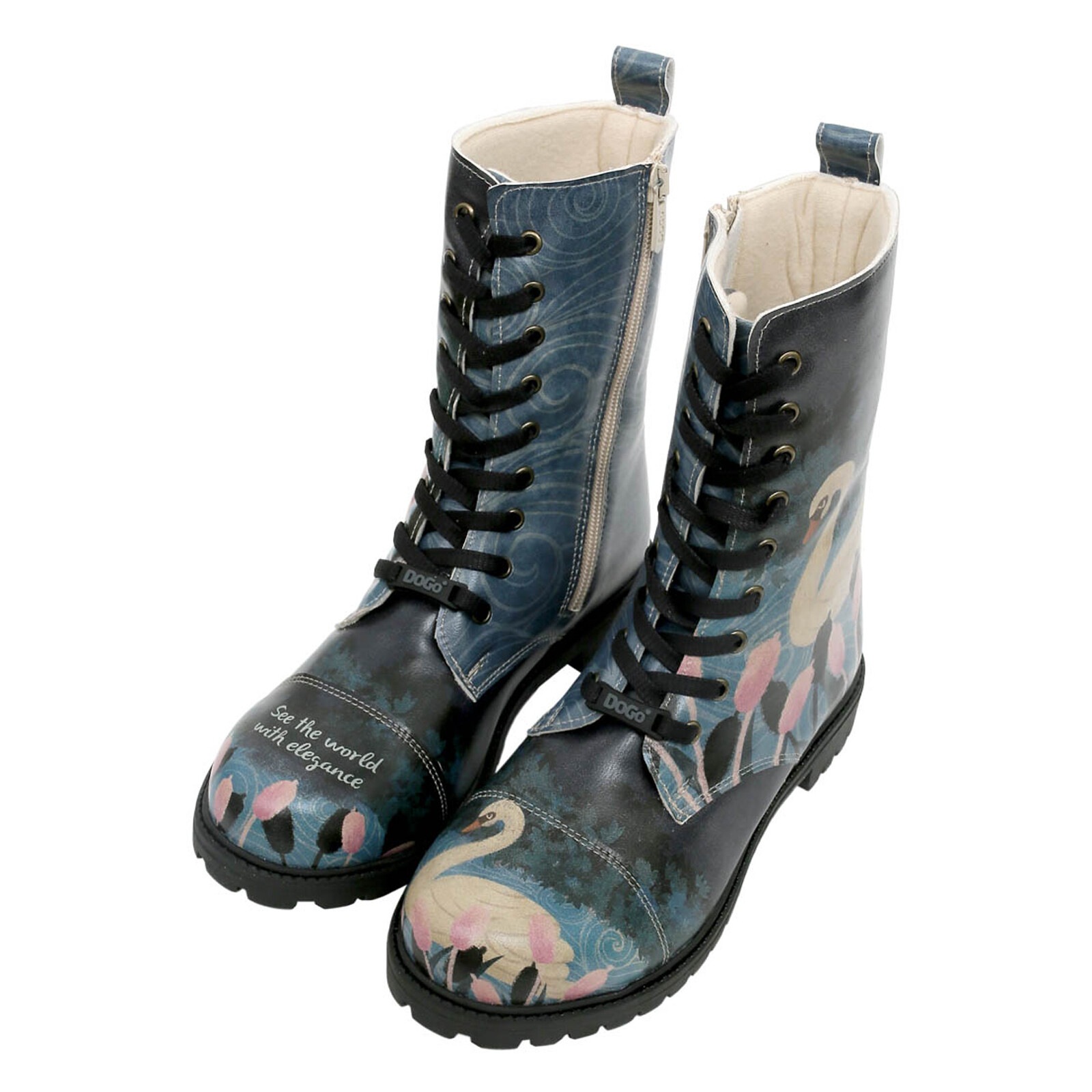 DOGO Schnürboots "Zipsy With Elegance Damen Stiefel / Female", Vegan günstig online kaufen