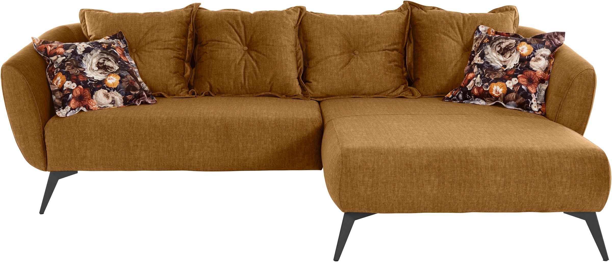 Home affaire Ecksofa "Baggio romantische Polsterecke, bequem, Breite 277cm, günstig online kaufen
