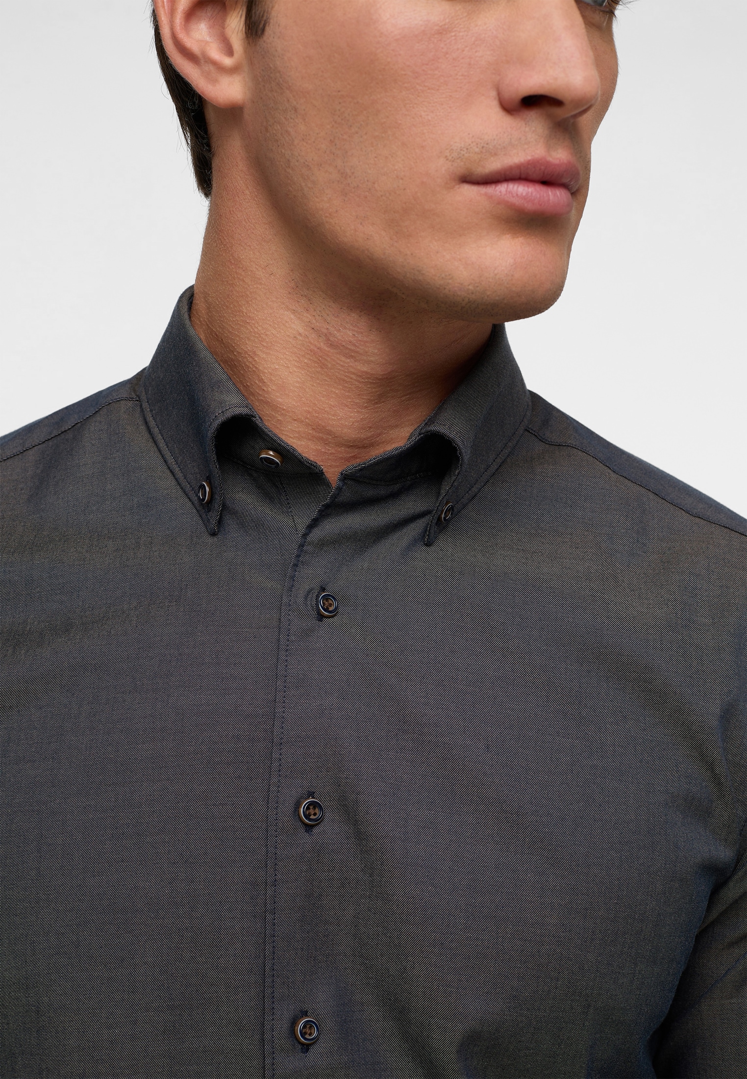 Eterna Langarmhemd »SLIM FIT«
