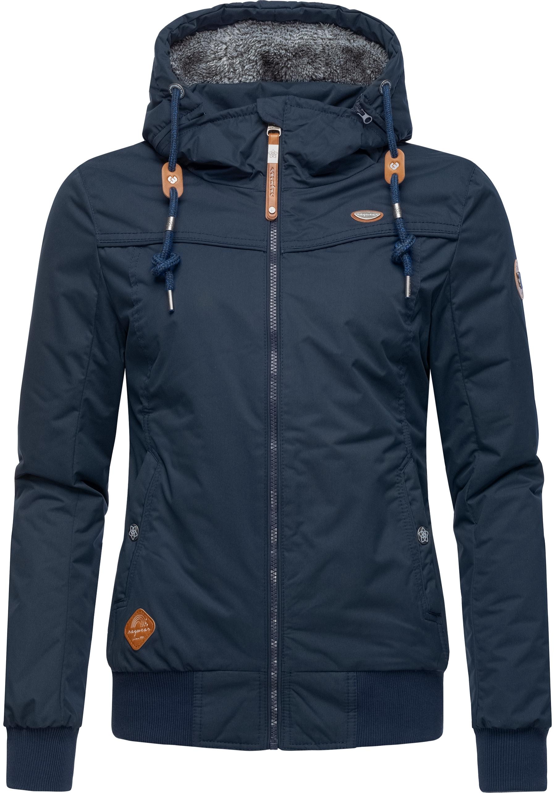 Ragwear Winterjacke »Jotty Winter«, mit Kapuze, stylische Outdoorjacke mit abnehmbarer Kapuze