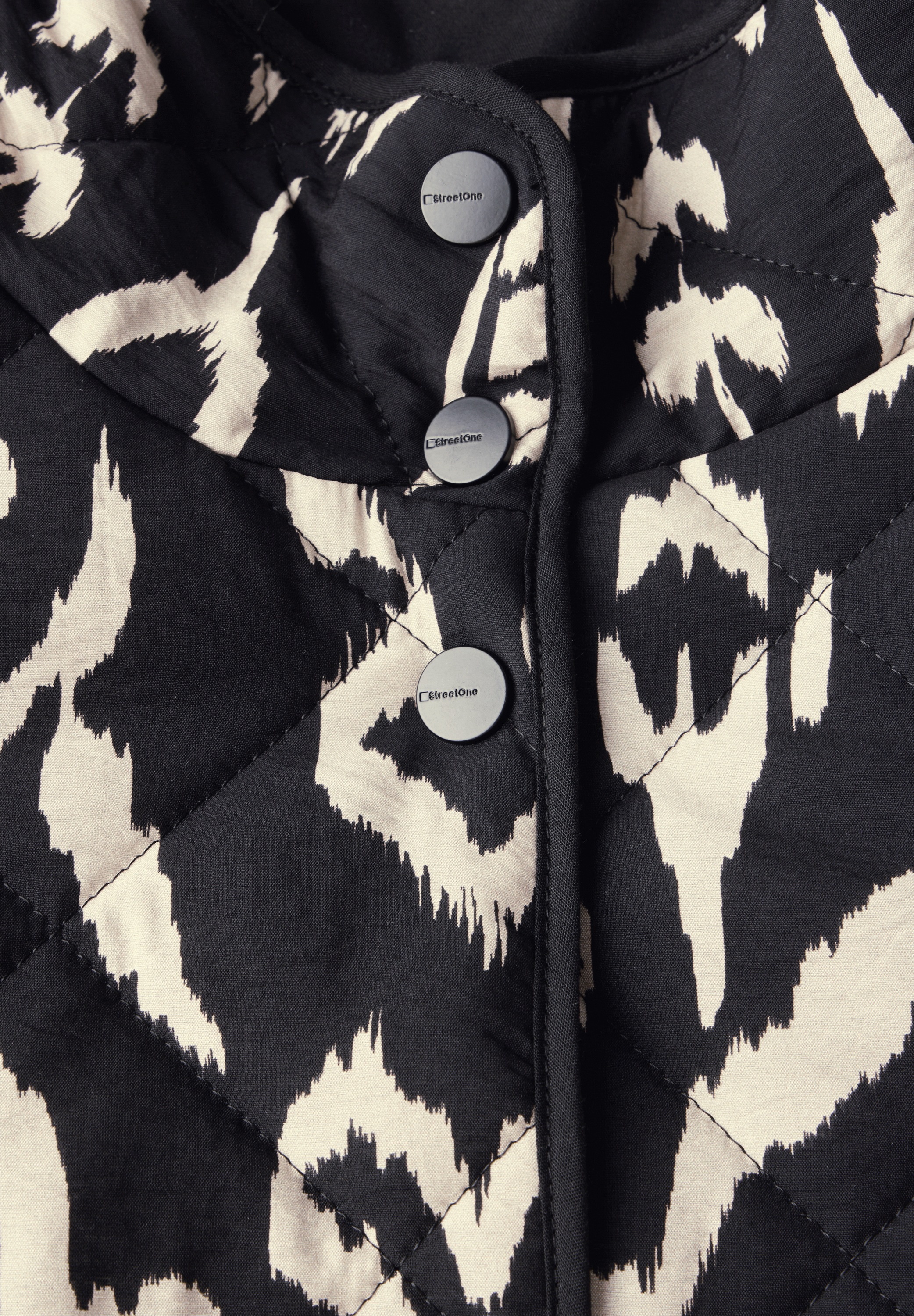 STREET ONE STUDIO Steppjacke, ohne Kapuze, mit Stehkragen