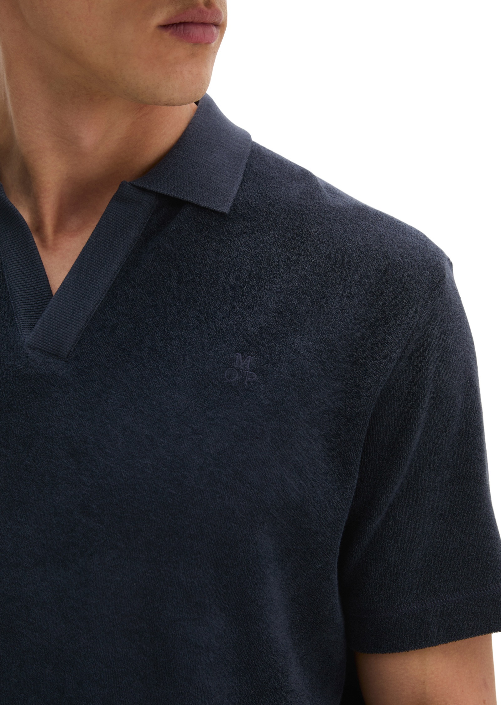 Marc O'Polo Poloshirt »aus weichem Jersey-Frottee«