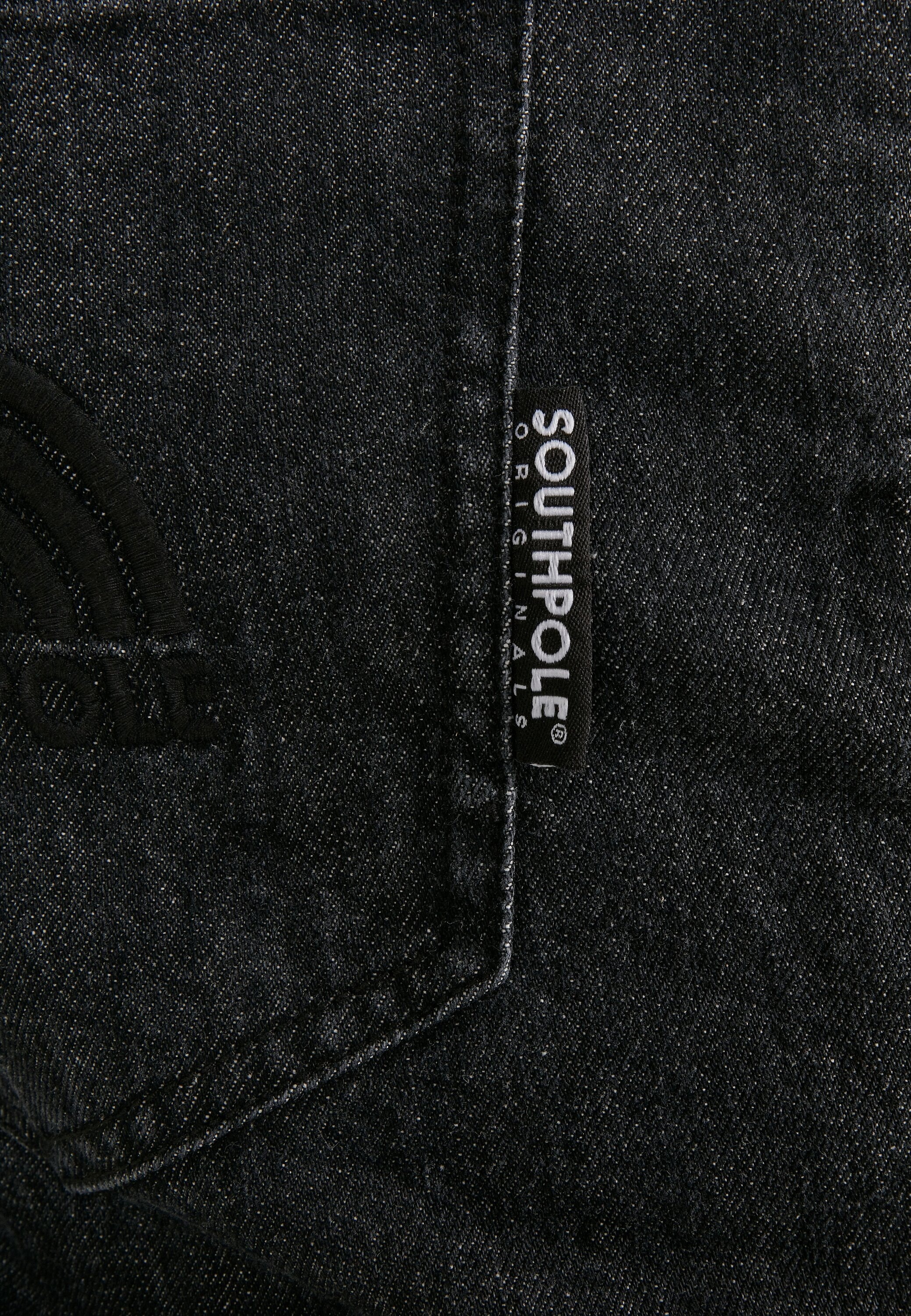 Southpole Bequeme Jeans »Southpole Herren Southpole Turn Up Denim«, (1 tlg.)