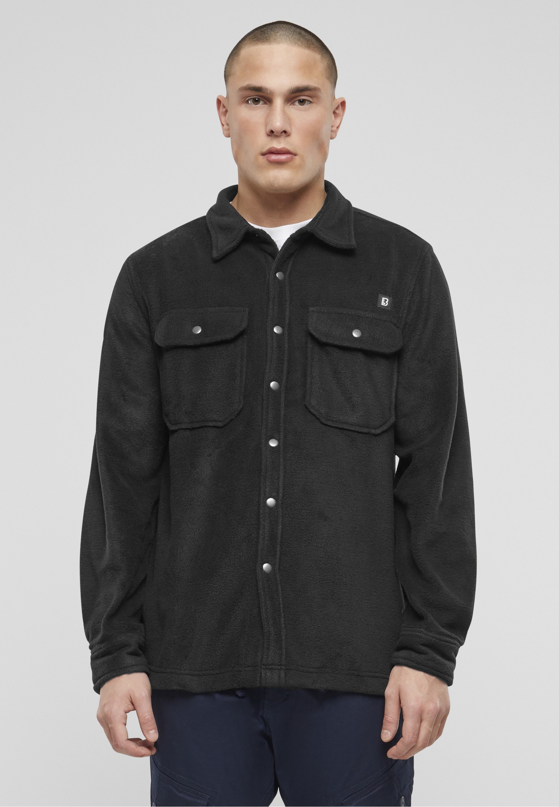 Brandit Fleecehemd »Brandit Herren Jeff Fleece Shirt Long Sleeve« 1