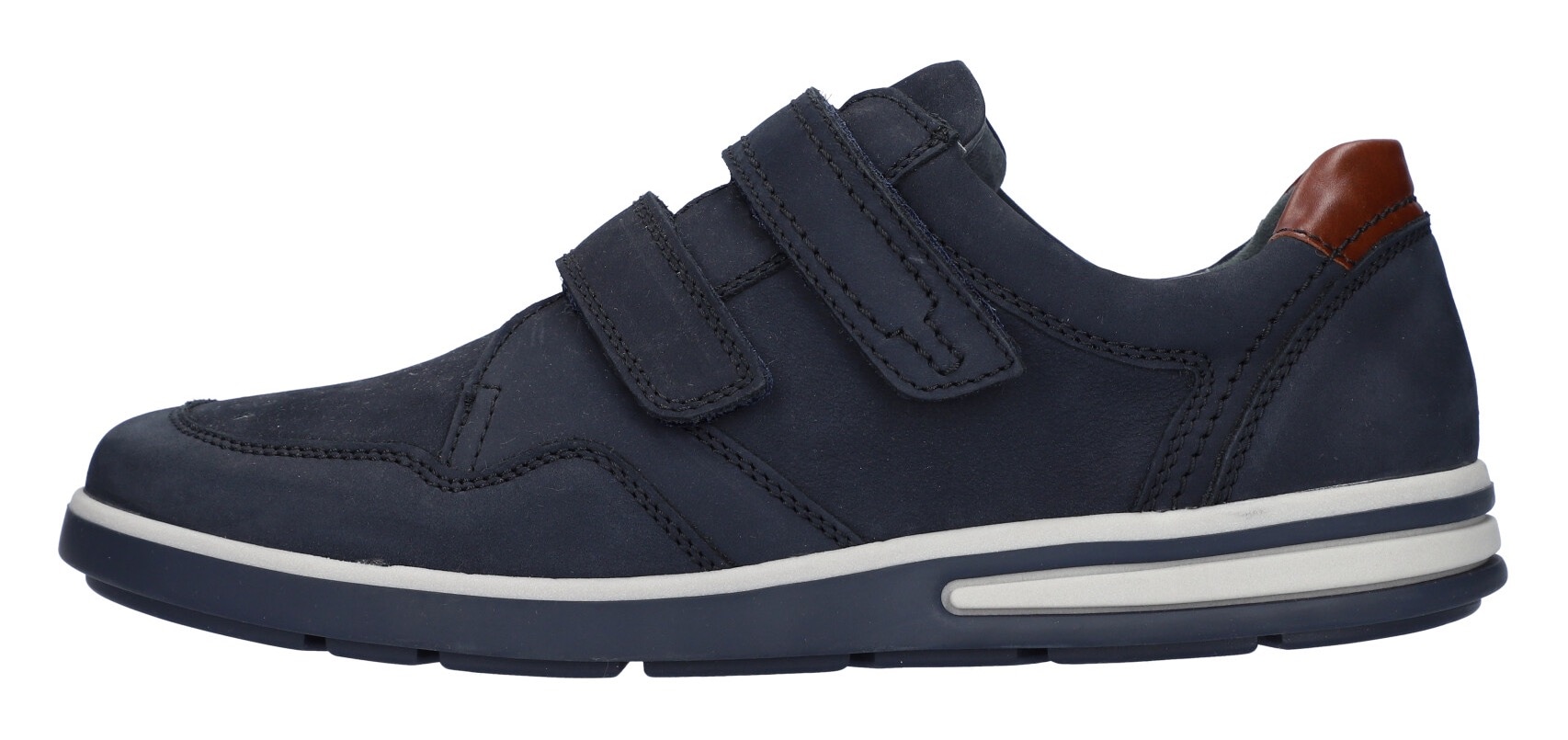 Waldläufer Klettschuh »Klemens«, Slipper, Komfortschuh mit praktischen Klettverschlüssen, K-Weite