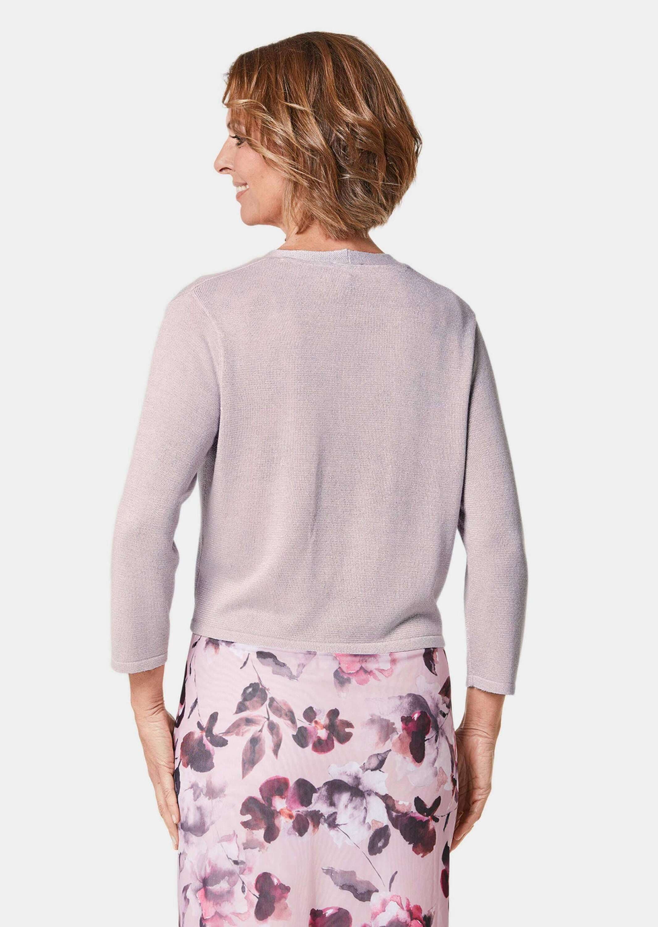 GOLDNER Strickjacke »Strickbolero Wunderbar leichter Strick-Bolero«