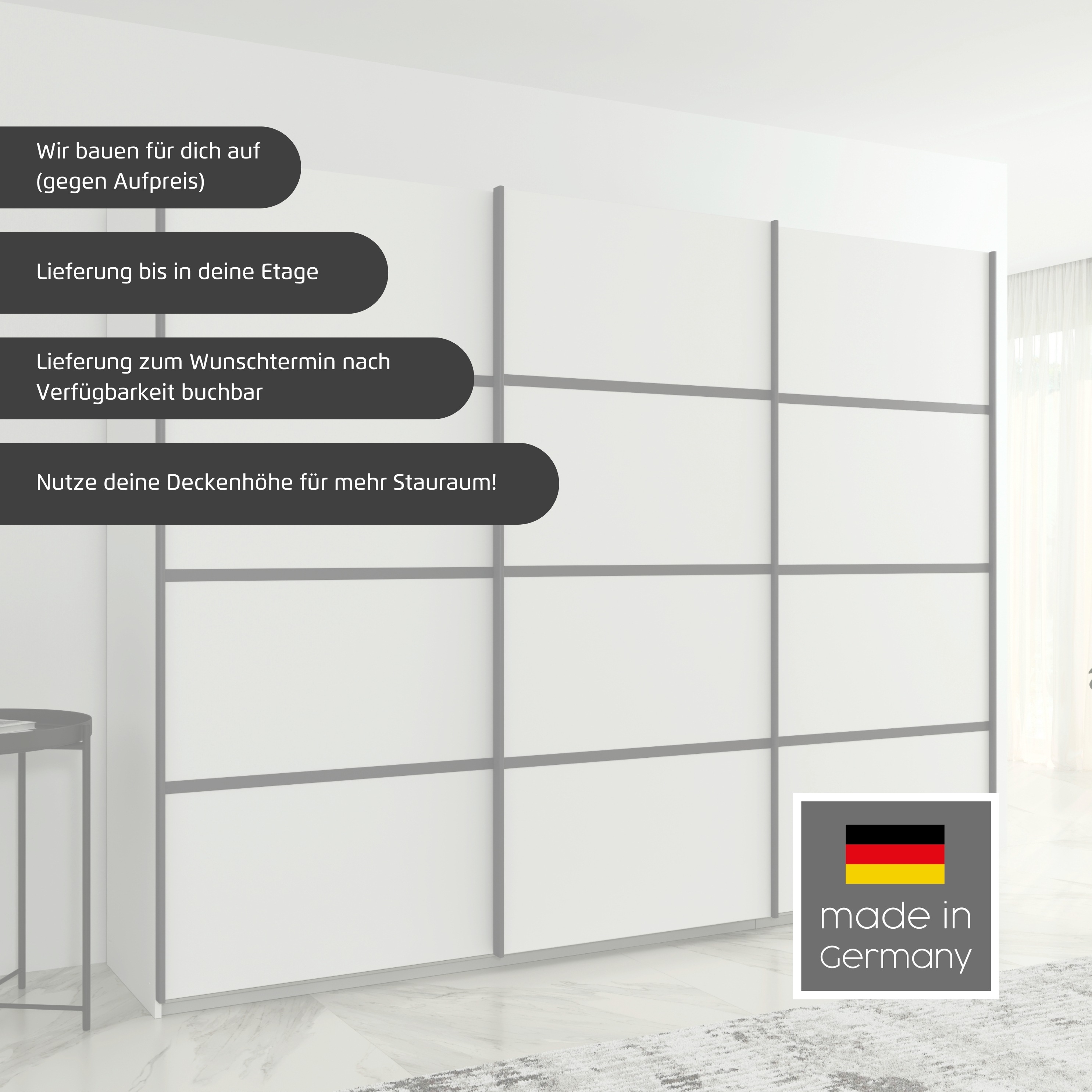 Thumbnail - rauch Kleiderschrank "Schwebetürenschrank OTTO´s Choice Garderobe Schrank TOP ANGEBOT Avola" 3 verschiedene Ausstattunge...