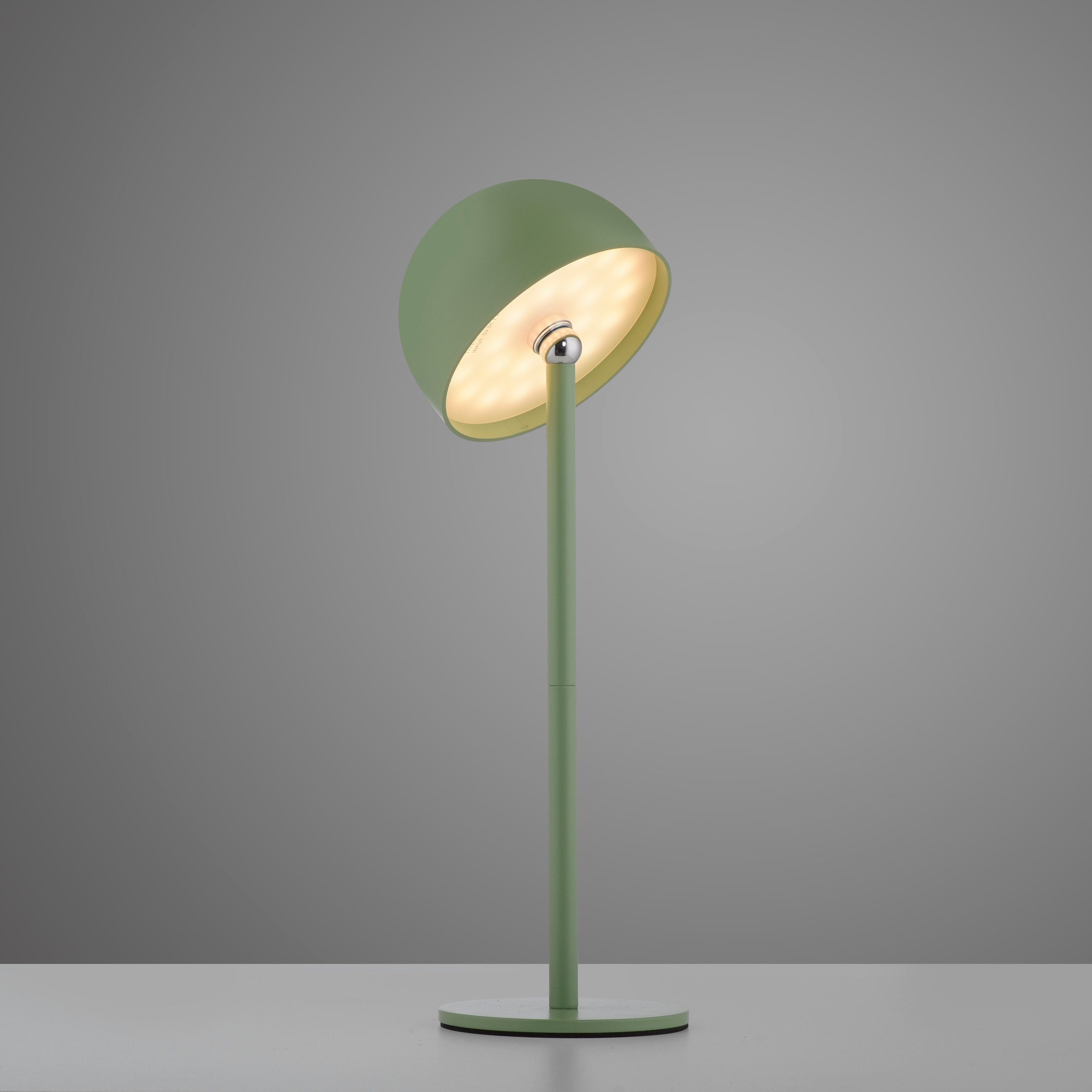 my home Tischleuchte »Akku Tischleuchte Hesper Indoor Outdoor, magnetischer Flaschenaufsatz«, 1 flammig, Leuchtmittel LED-Board | LED fest integriert, Pilzlampe Flaschenaufsatz, Regulierung der Lichtstärke, Pilz, Lampe