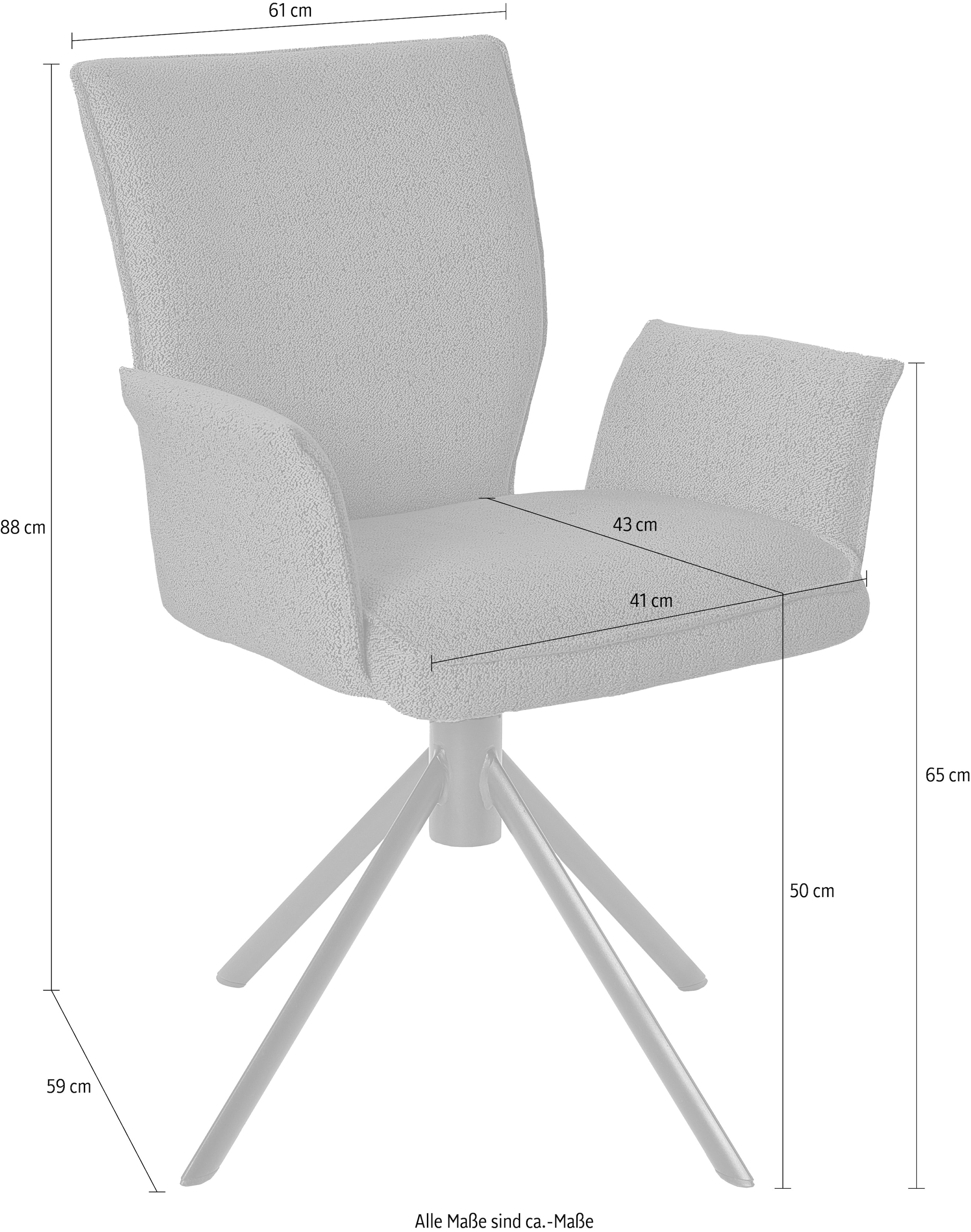 NIEHOFF SITZMÖBEL Esszimmerstuhl () 2er Set, verschiedene Farbvarianten und Funktionen, Sitzhöhe 50