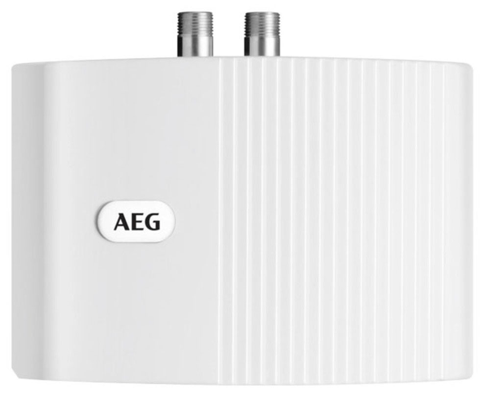 AEG Klein-Durchlauferhitzer "MTH 350 f. Handwaschbecken, 3,5 kW, m. Stecker", Hydraulisch, untertisch, mit Armatur, stec