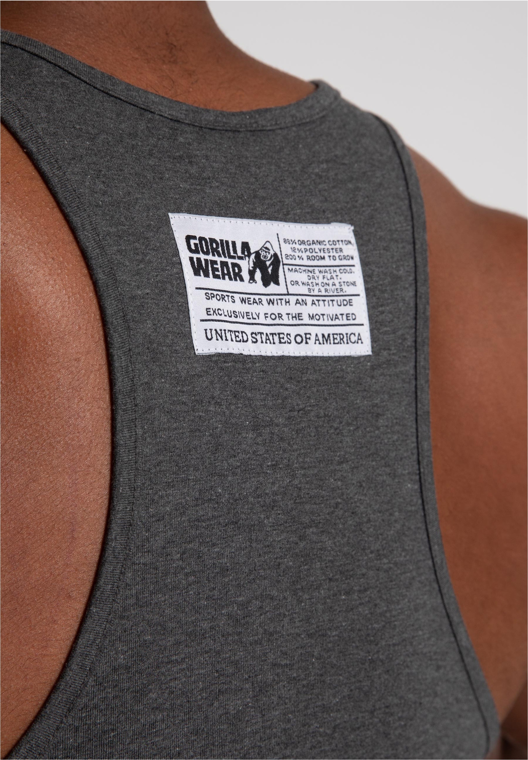 Gorilla Wear Funktionsshirt, mit großem Marken-Frontprint