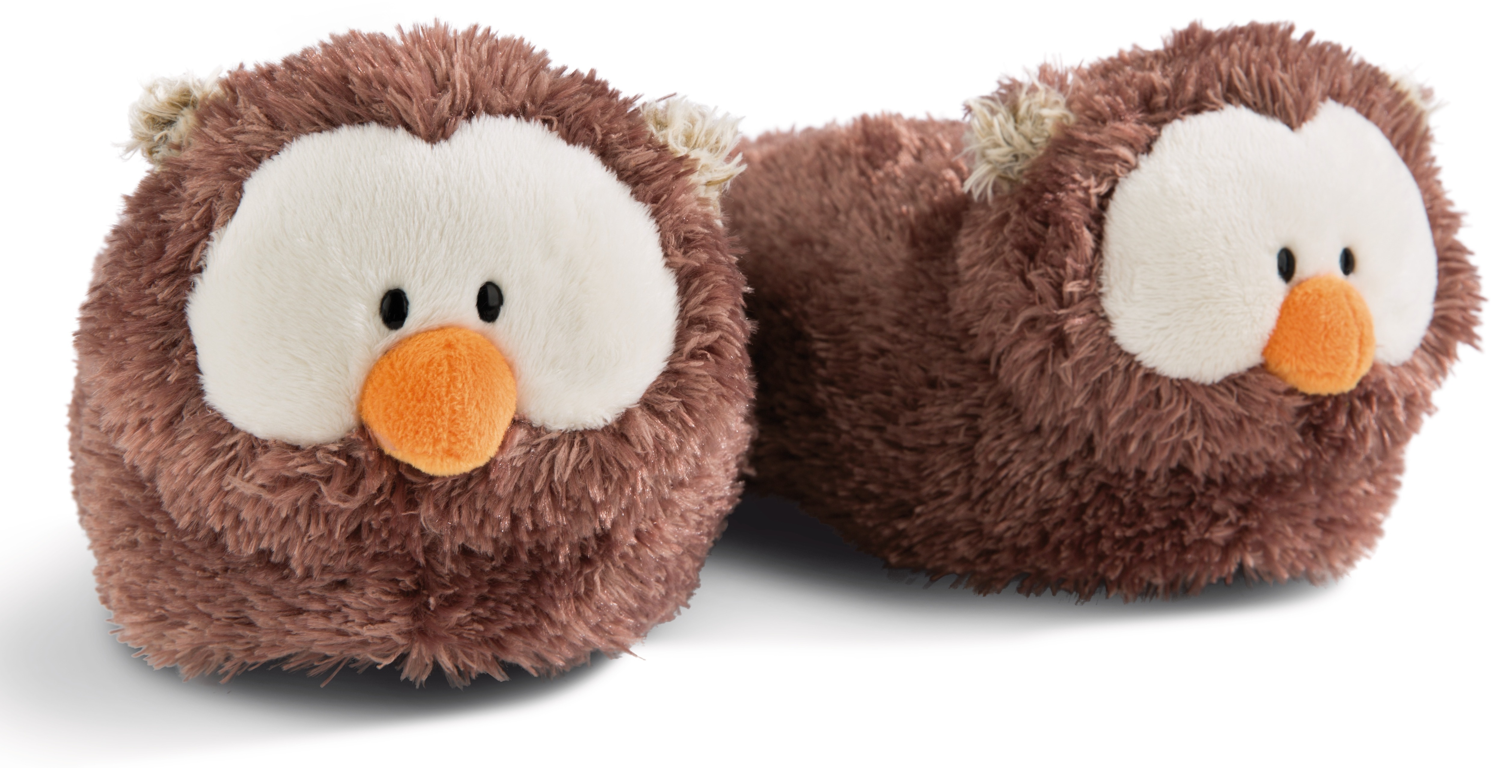 Thumbnail - Nici Plüsch Hausschuhe "EULE OSCAR" Motiv Hausschuh zum Schlupfen