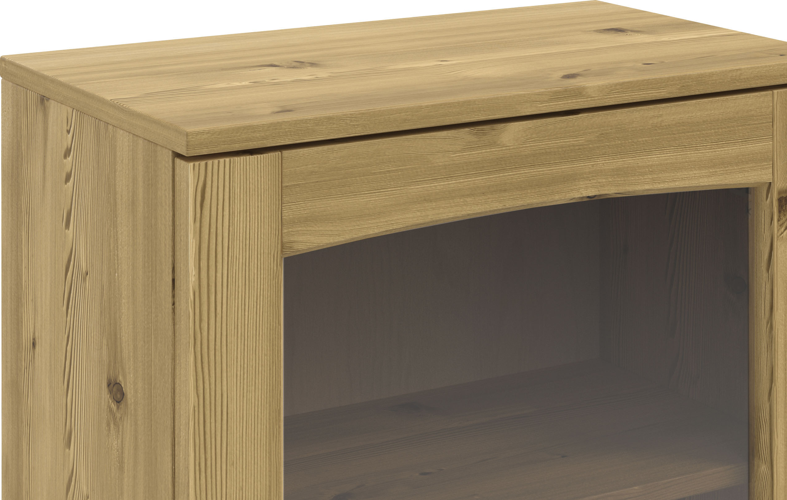 Thumbnail - KOCHSTATION Hängeschrank "KS-Osby", (1 St.), Kiefer massiv, Breite 50 cm, Tür mit Glaseinsatz