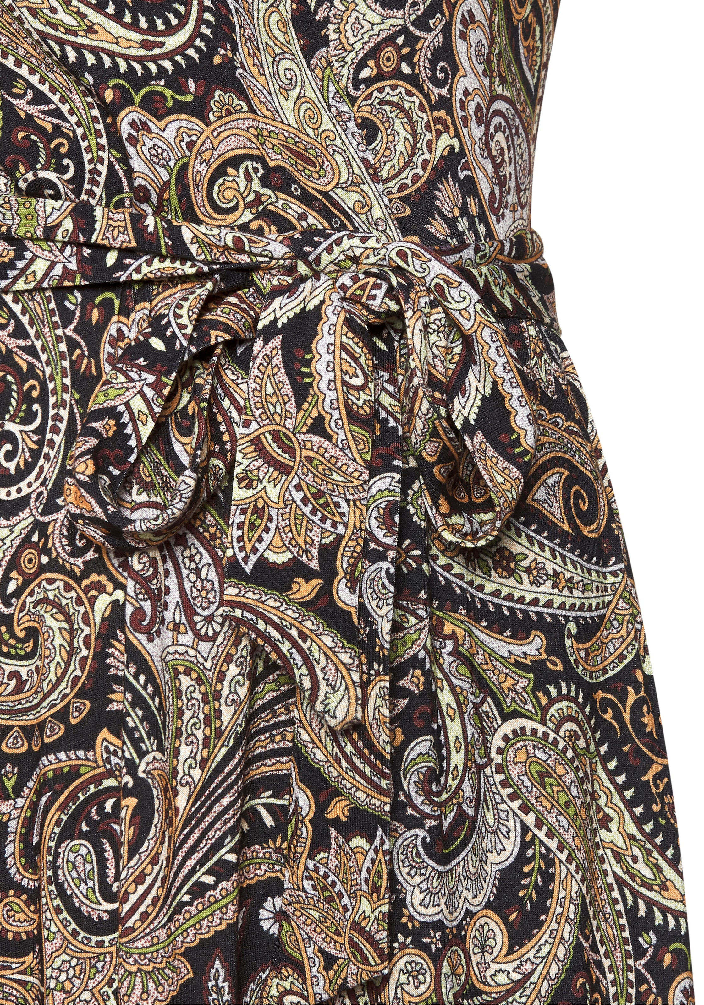 LASCANA Maxikleid, mit Paisleydruck, weiche Viskoseware